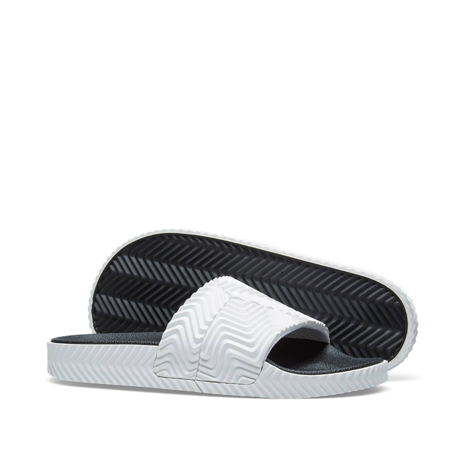 Adidas Originals by Alexander Wang Adilette - White & Black