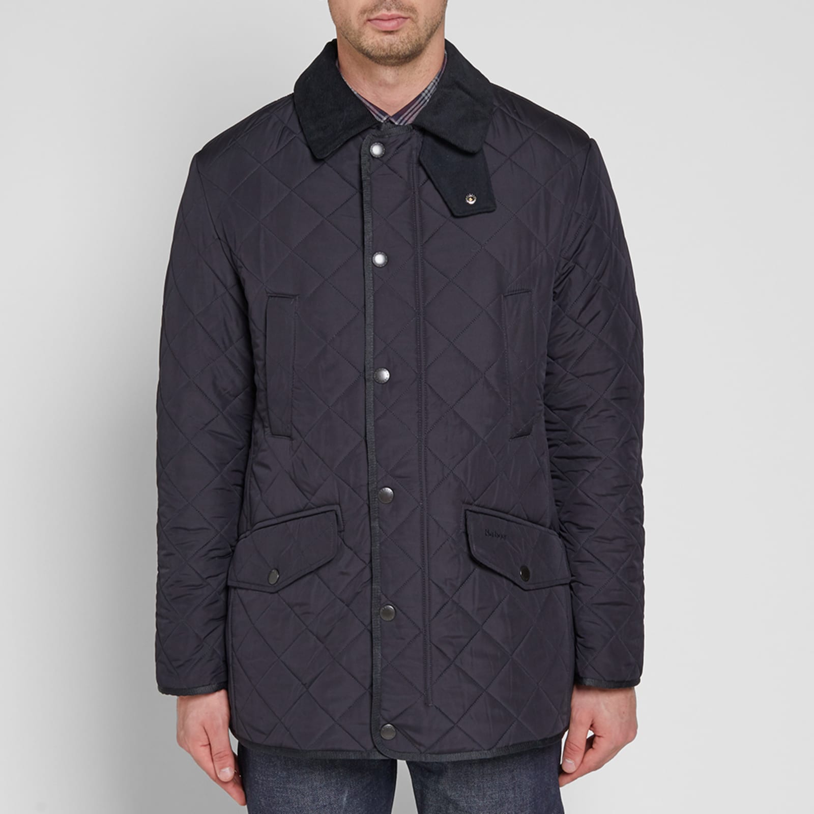 Barbour Bardon Quilt Jacket Navy END.
