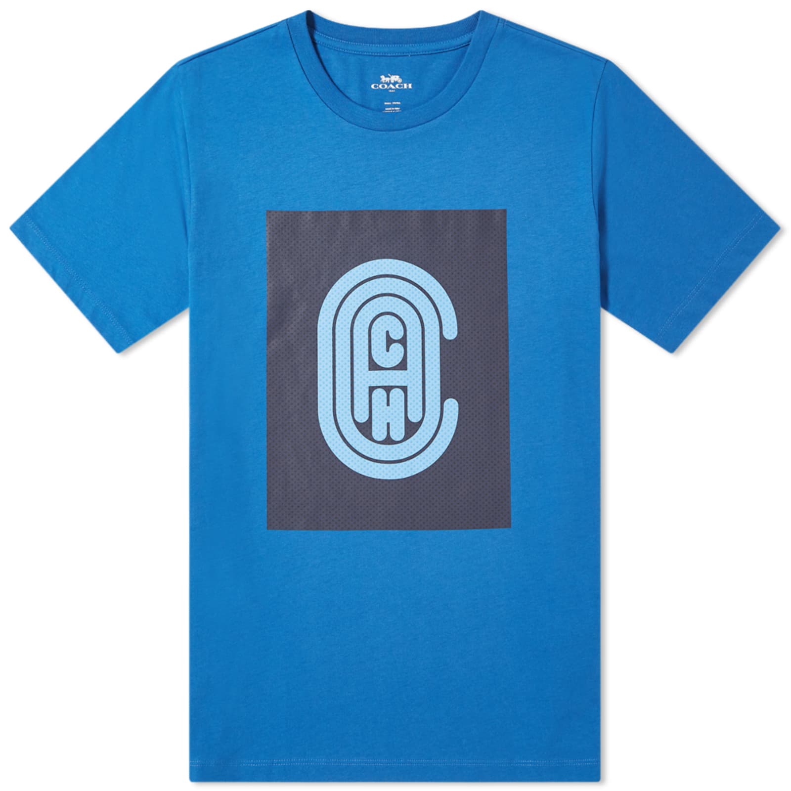 Coach Retro Logo TShirt Bright Blue END. (KR)