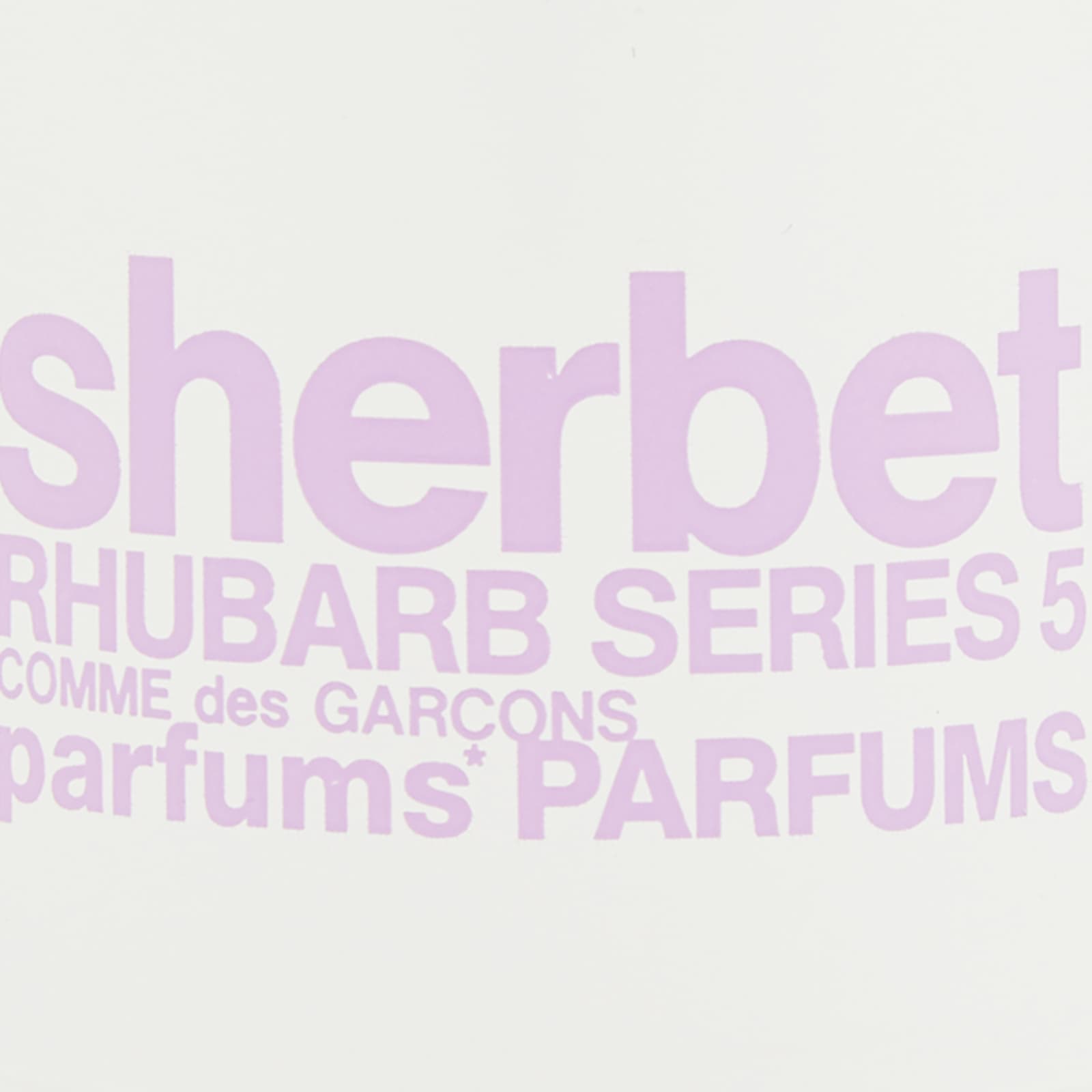 Comme des Garcons Series 5 Sherbet Eau de Toilette: Rhubarbe - 30ml