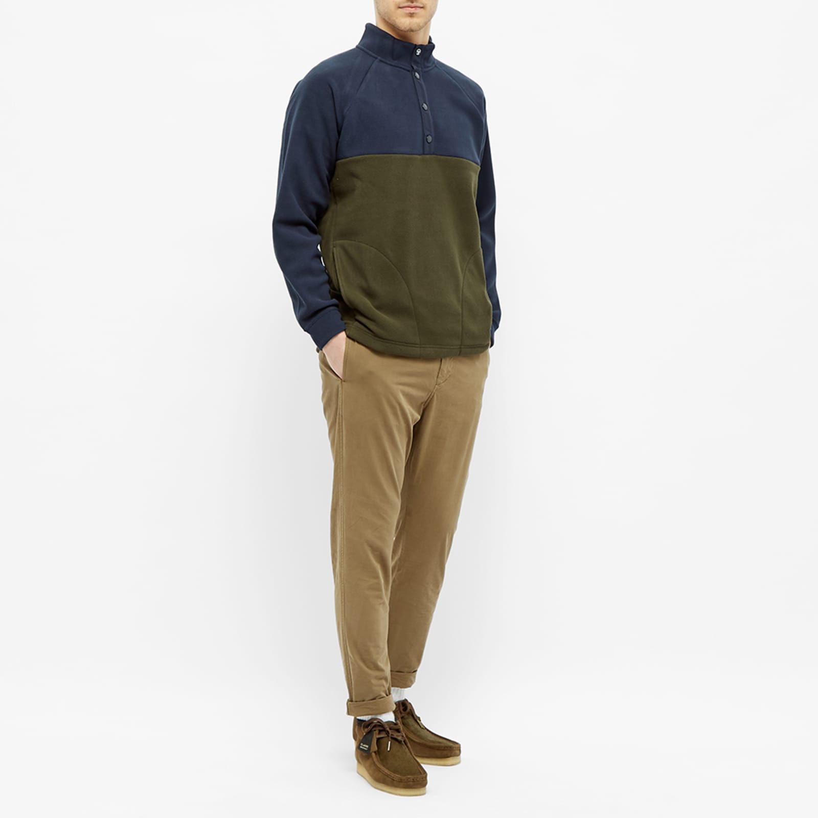 Barbour Beacon Colt Fleece Jacket Navy END.