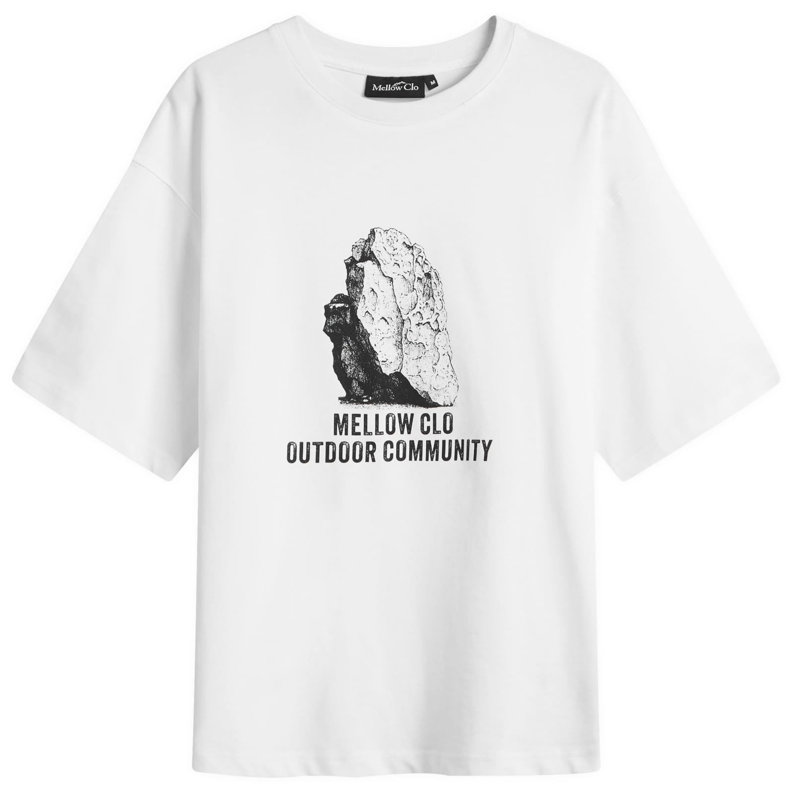 Mellow Clo Slab T-Shirt - White