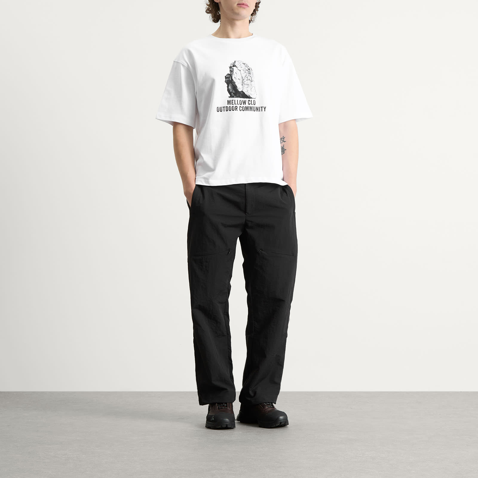 Mellow Clo Slab T-Shirt - White