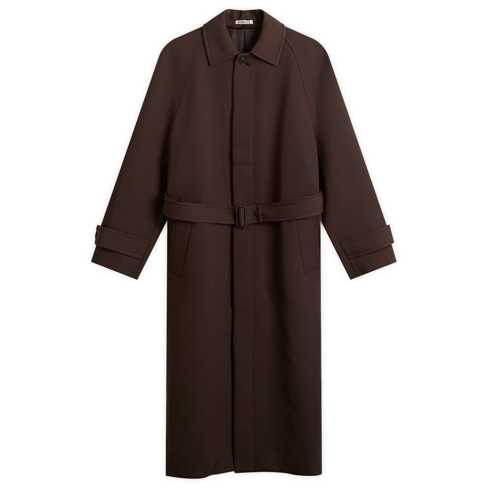 Auralee Twisted Double Cloth Coat