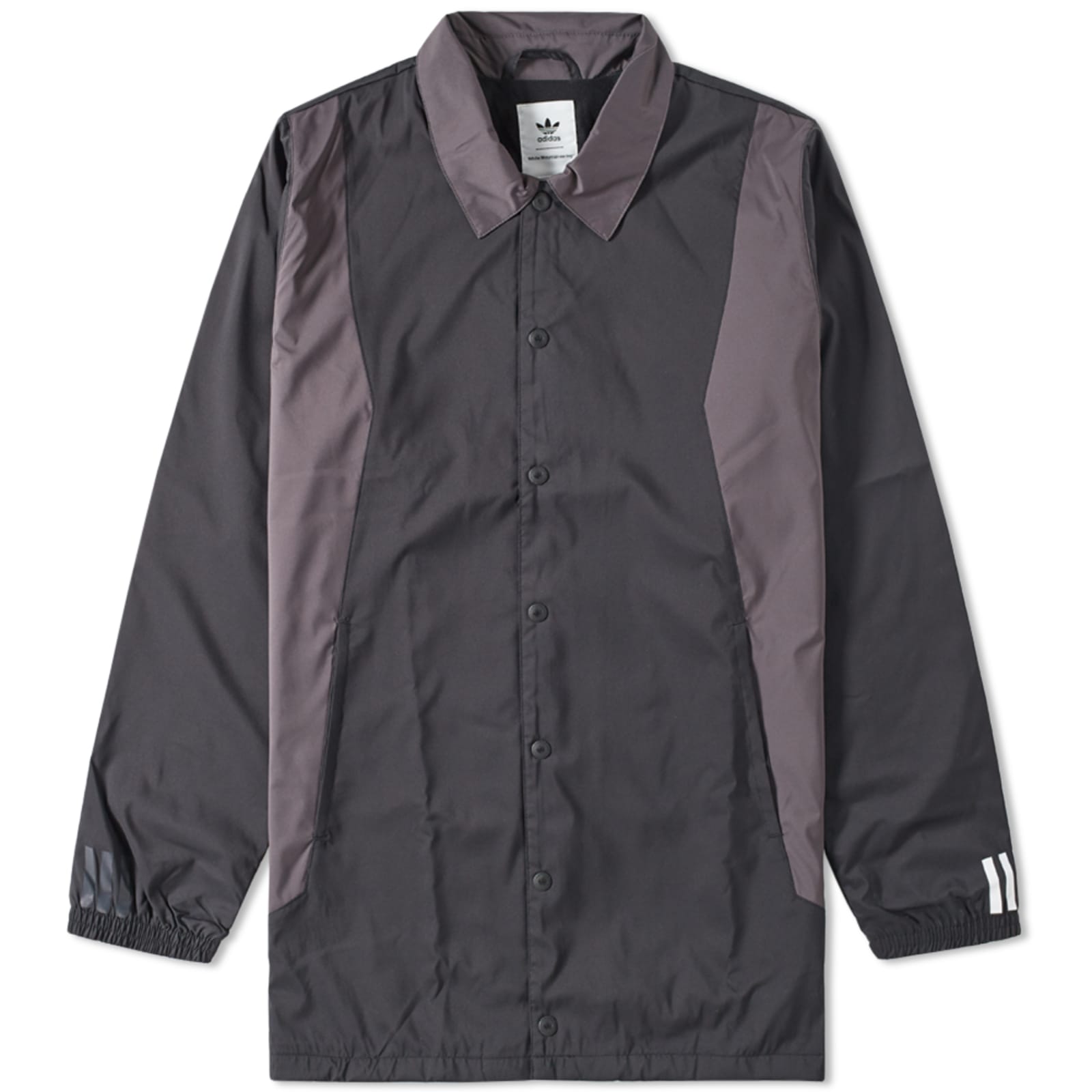 Adidas x White Mountaineering Long Coach Jacket - Black