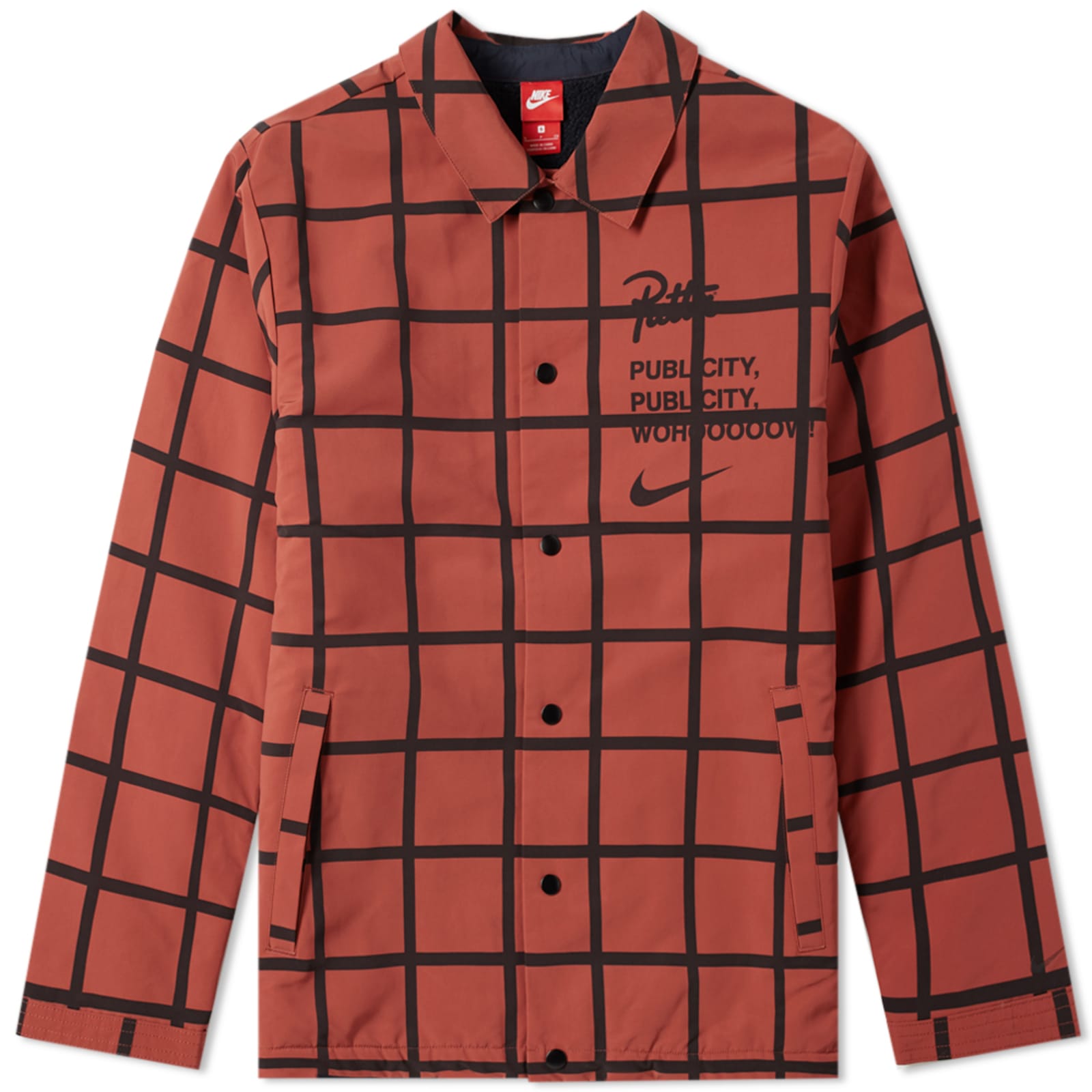 patta nike coach jacket