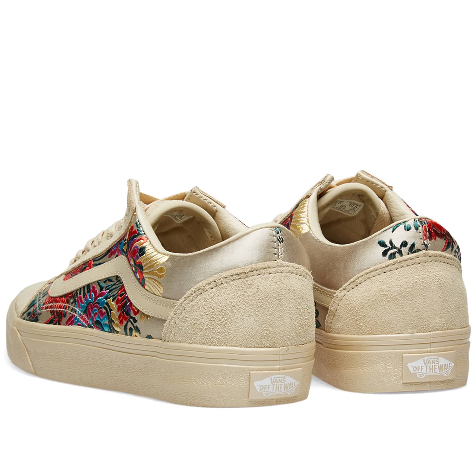 vans festival satin gold