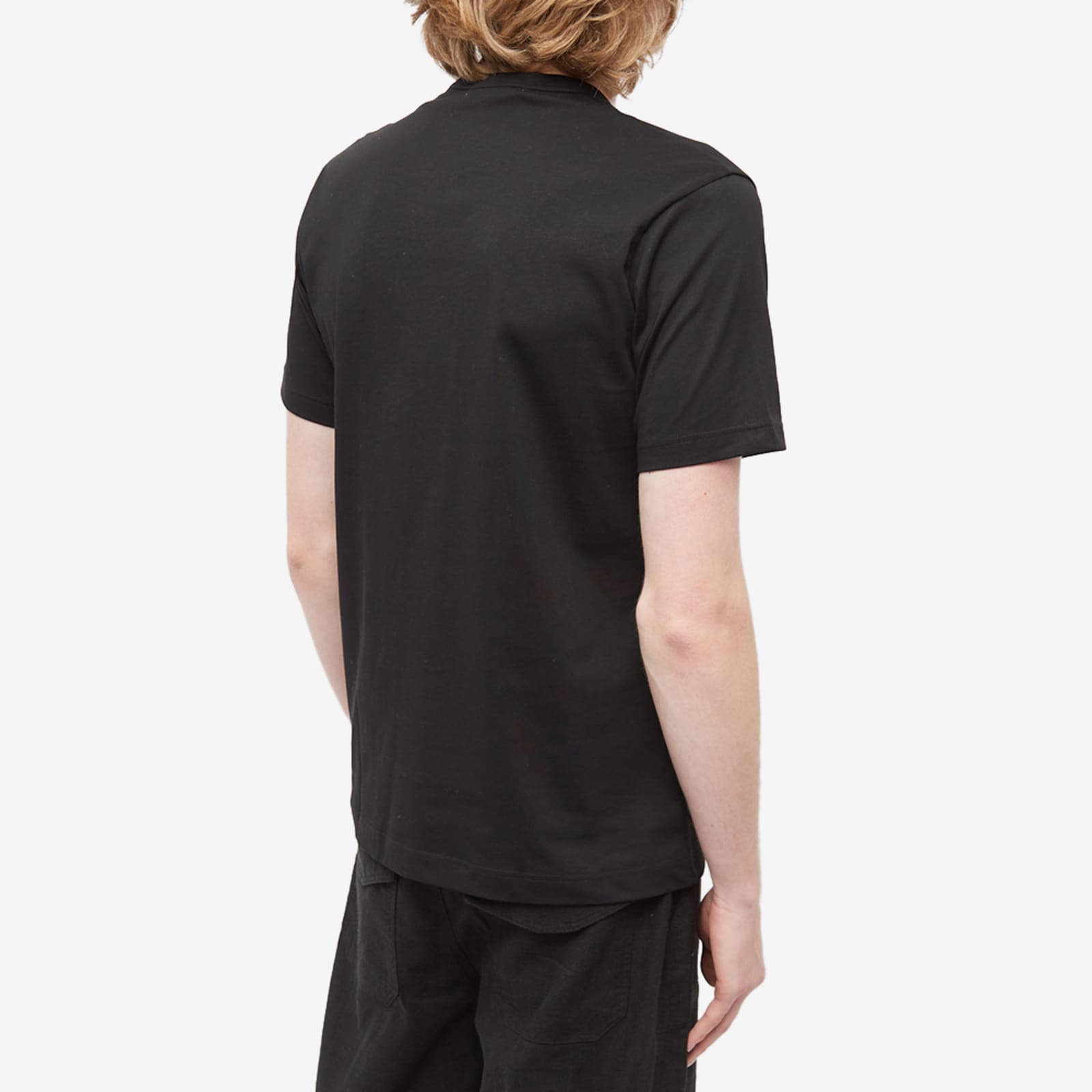 Comme des Garçons SHIRT Cut & Sew Letter T-Shirt - Black