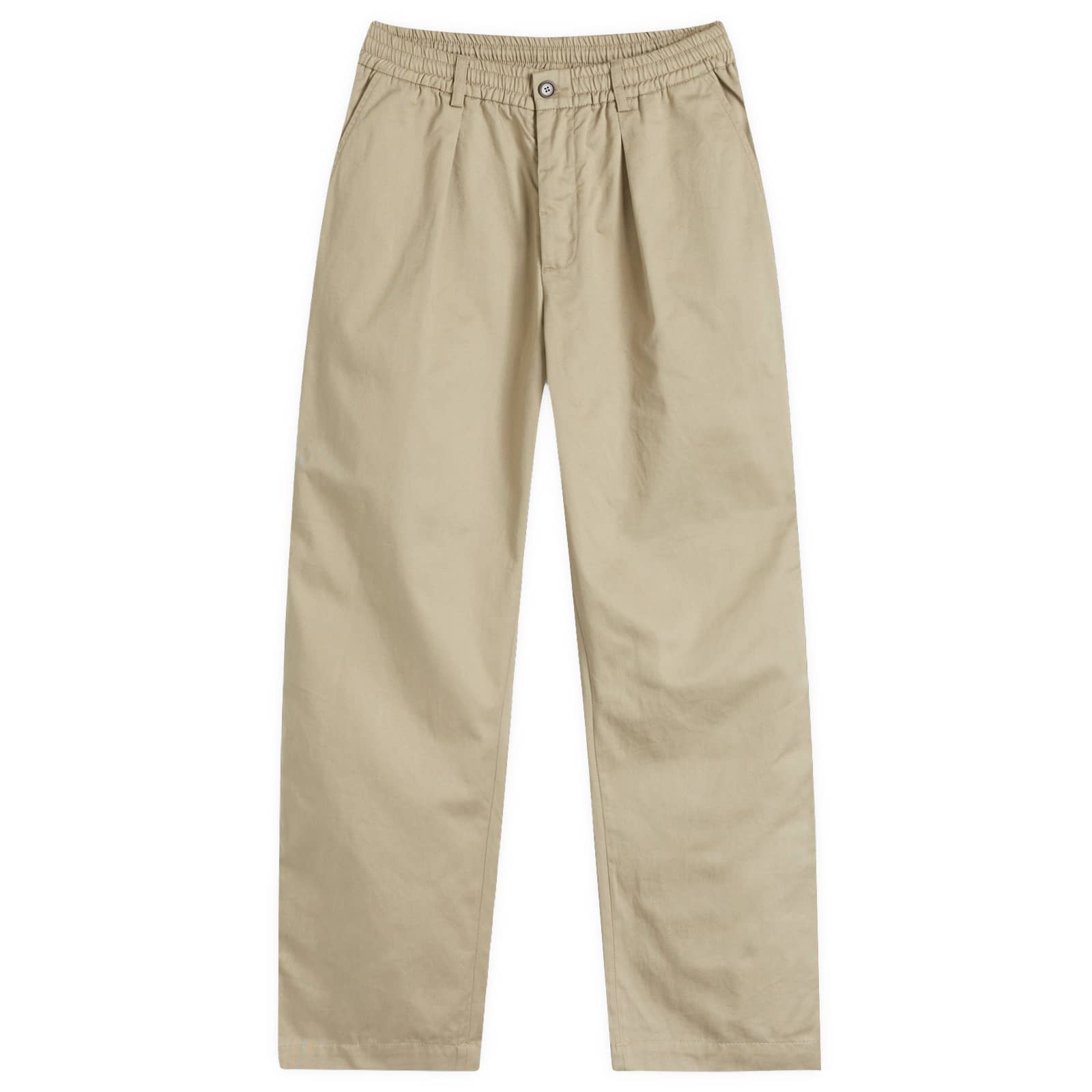 Universal Works Pleated Track Pants - Stone