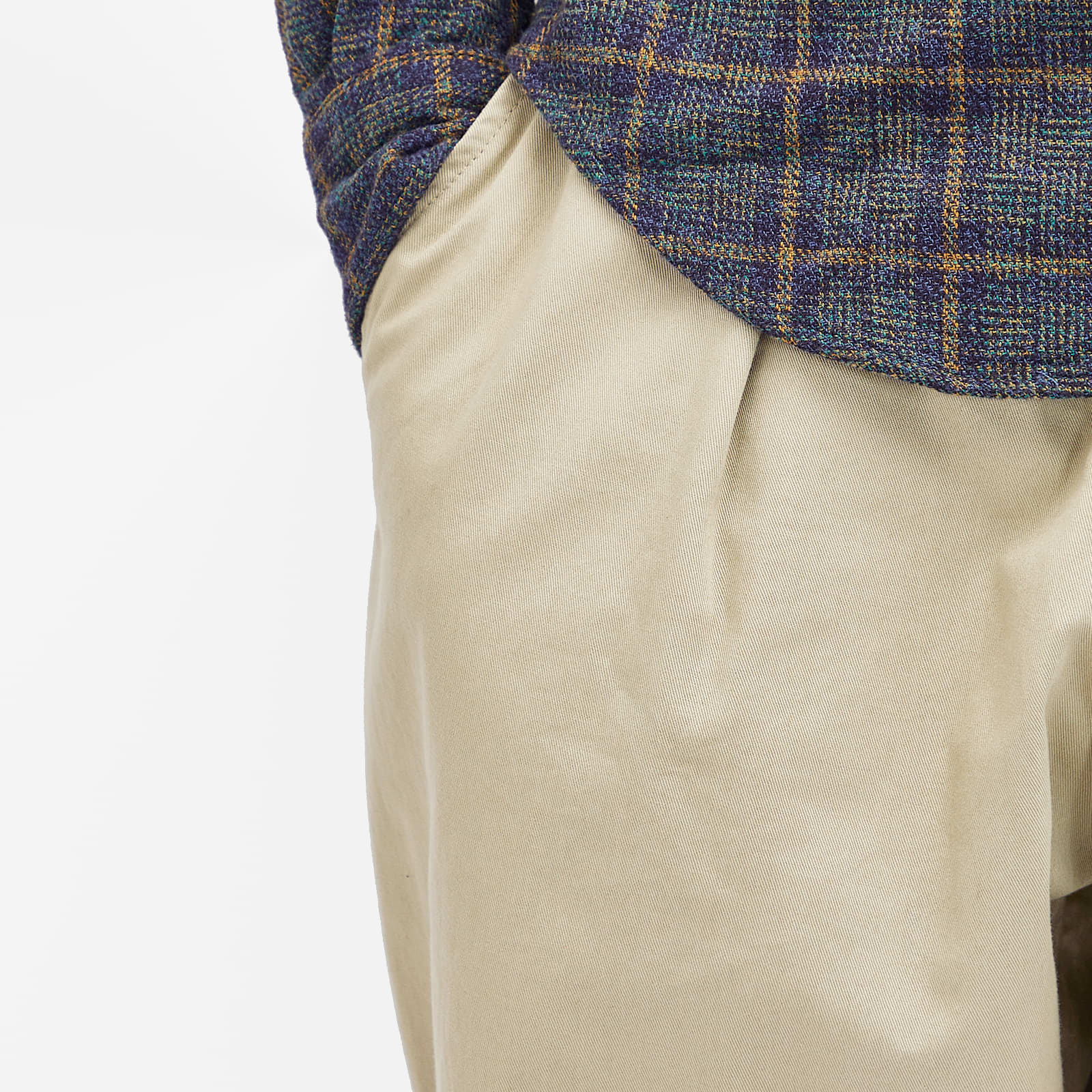 Universal Works Pleated Track Pants - Stone