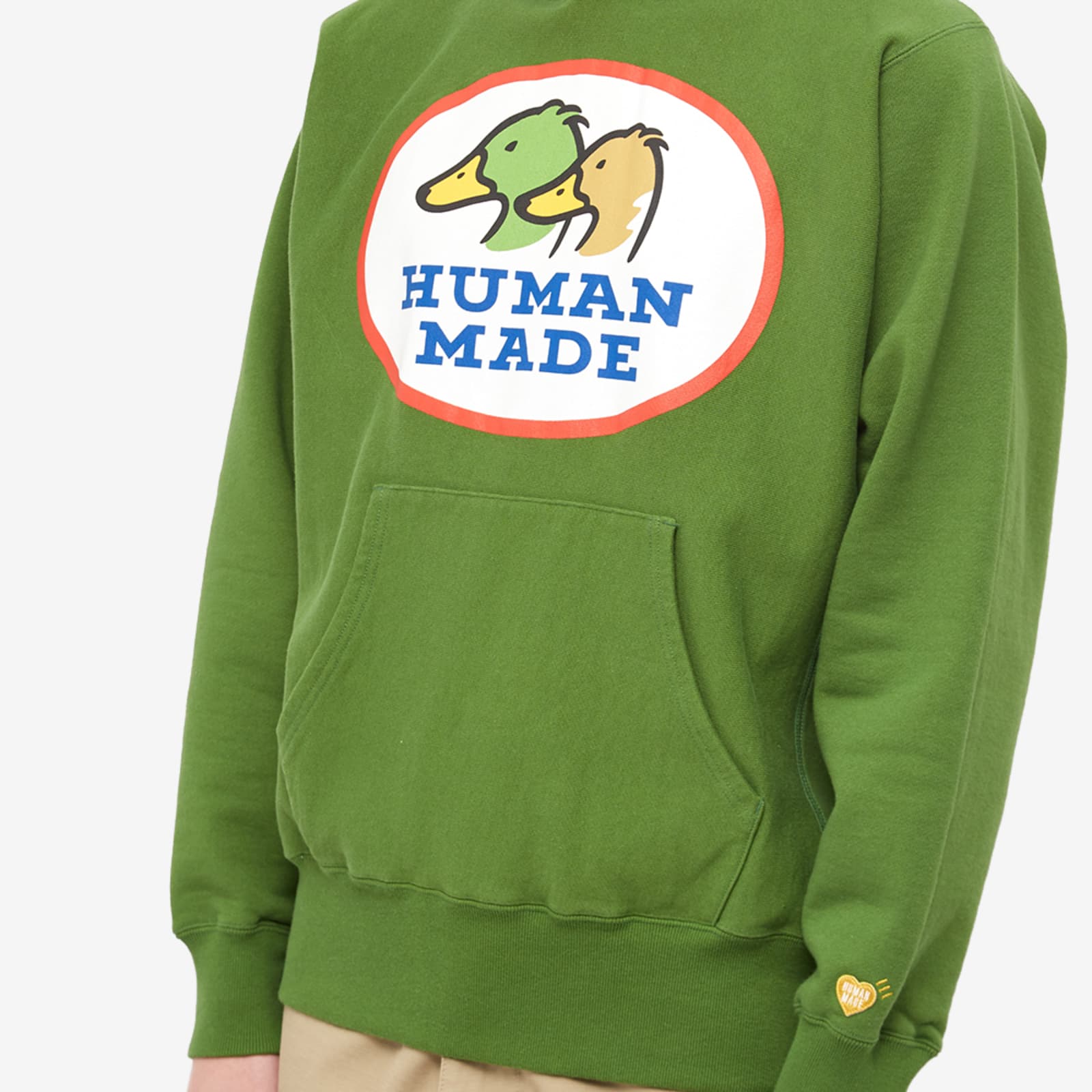 Human Made Pizza Hoodie Green | END. (KR)