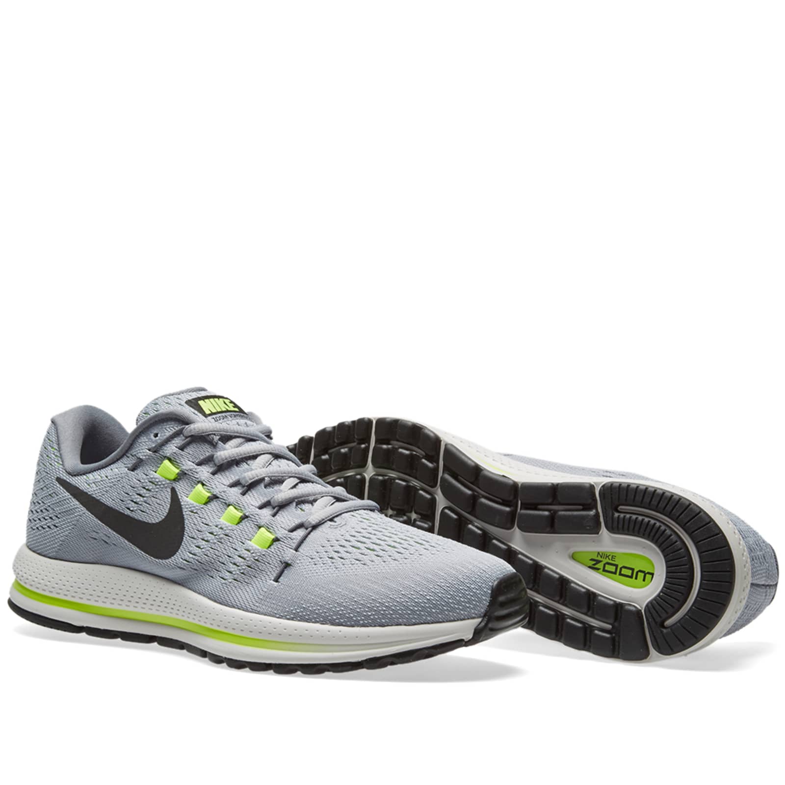 Nike Air Zoom Vomero 12 - Wolf Grey, Black & Cool Grey