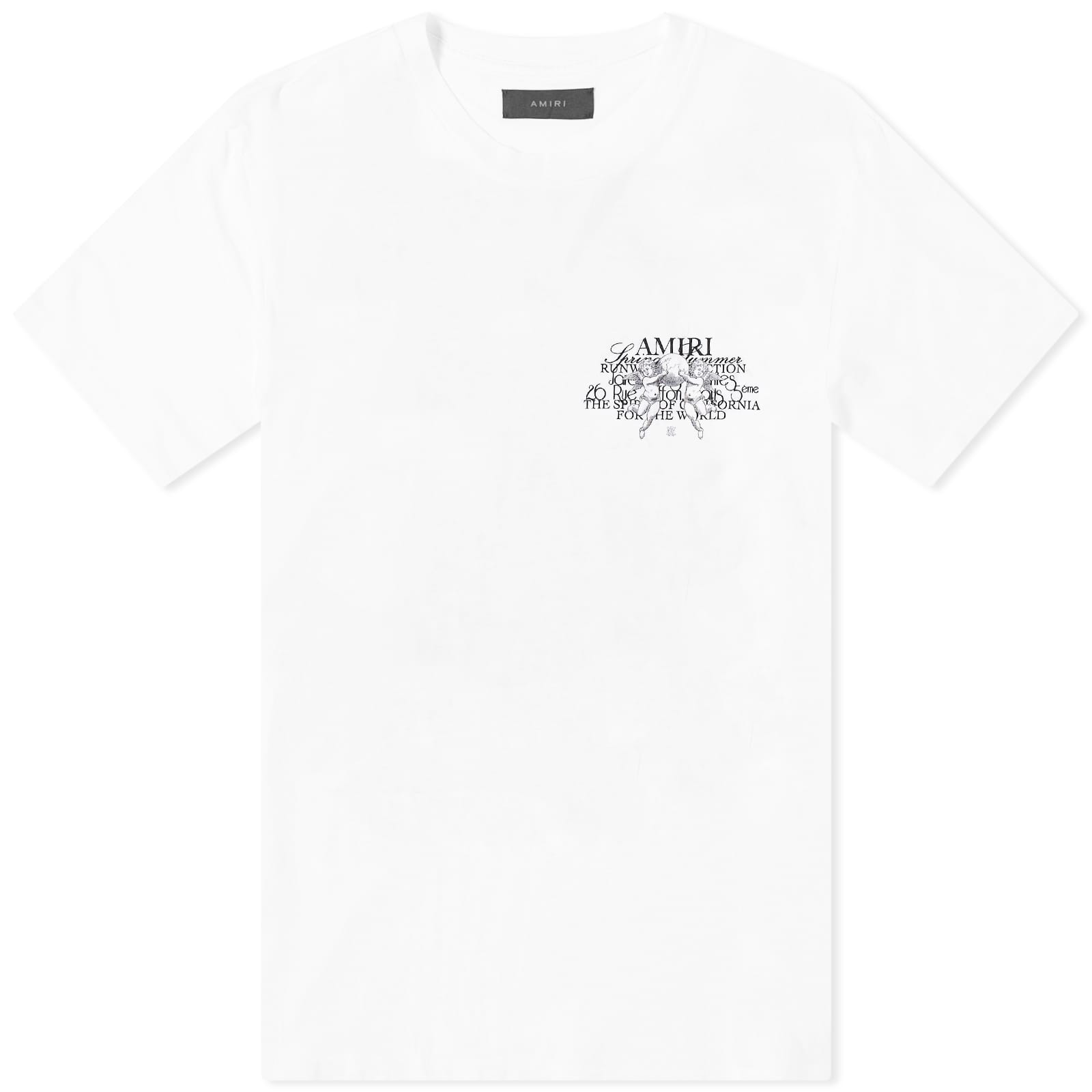 AMIRI Cherub Text T-Shirt - White