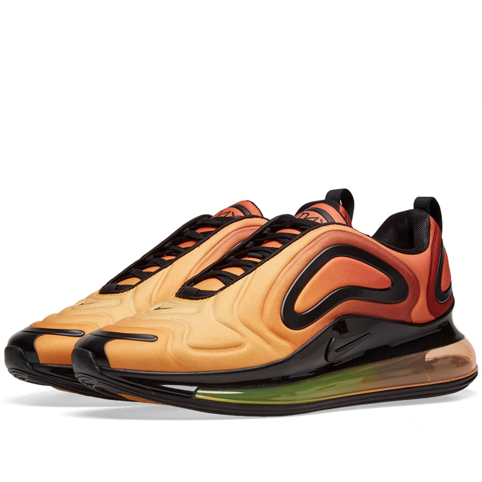 black and orange nike 720