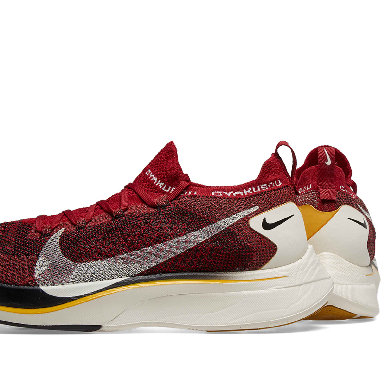 Nike x Gyakusou Vaporfly 4% Flyknit - Team Red, Sail & Black