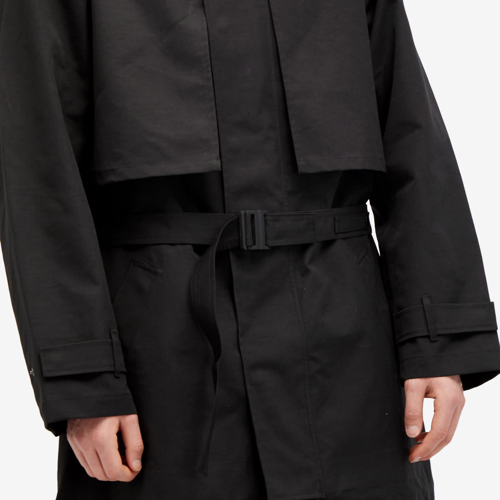 Y-3 Trench Coat - Black