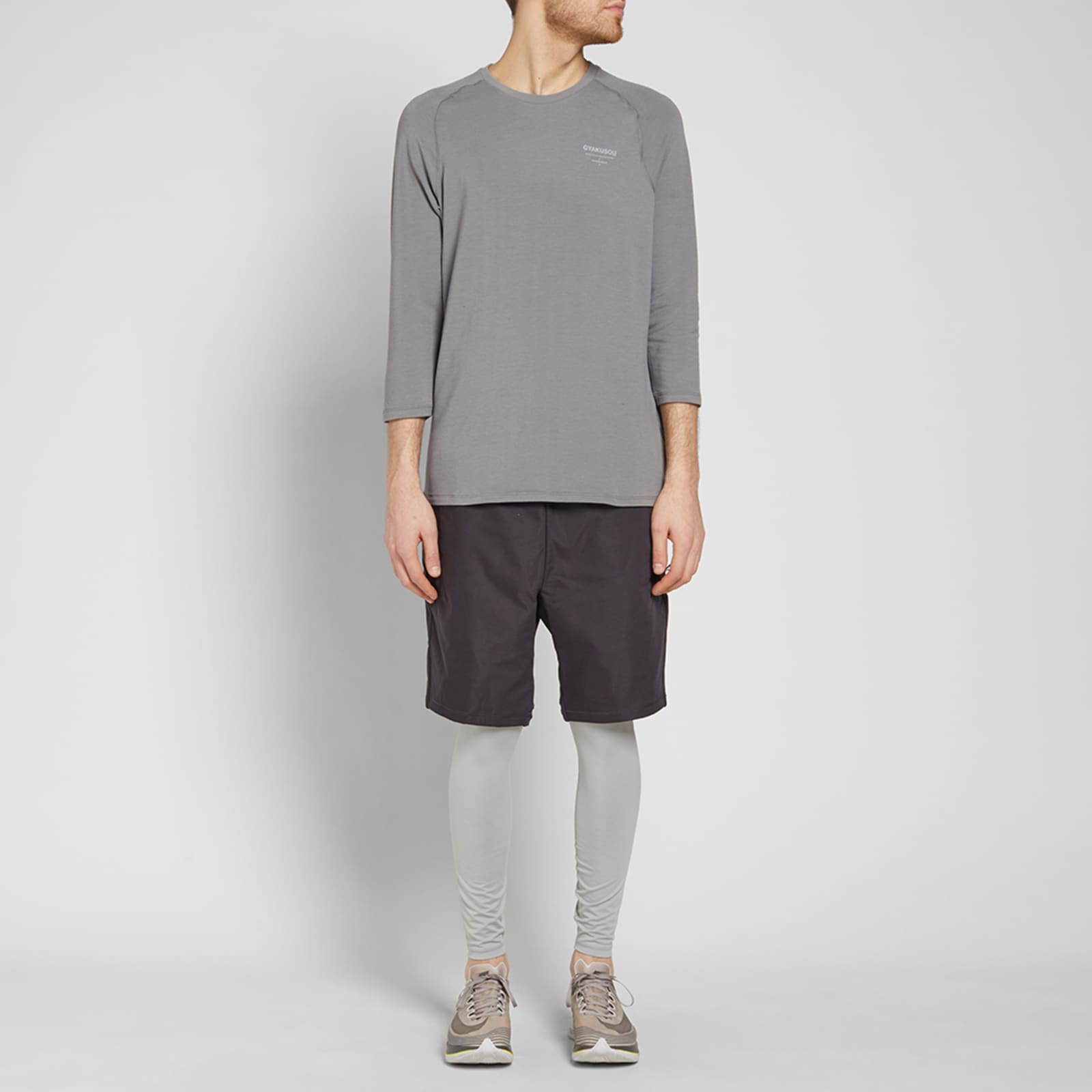 Nike x Undercover Gyakusou Long Sleeve Dri-FIT Tee - Flat Pewter, Grey & Silver