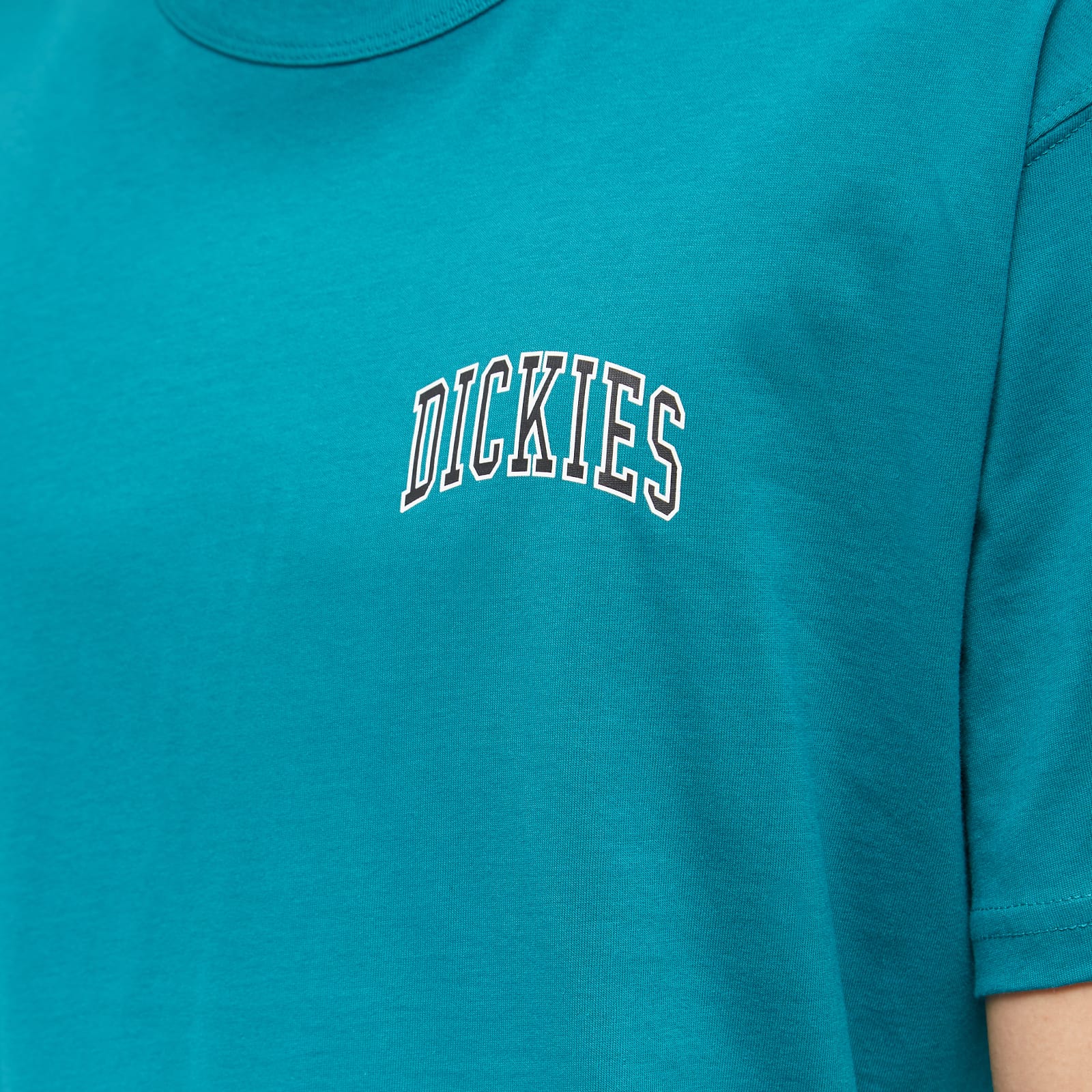 Dickies Aitkin Chest Logo Tee Deep Lake END UK dickies-aitkin-chest-logo-tee-deep-lake-end-uk