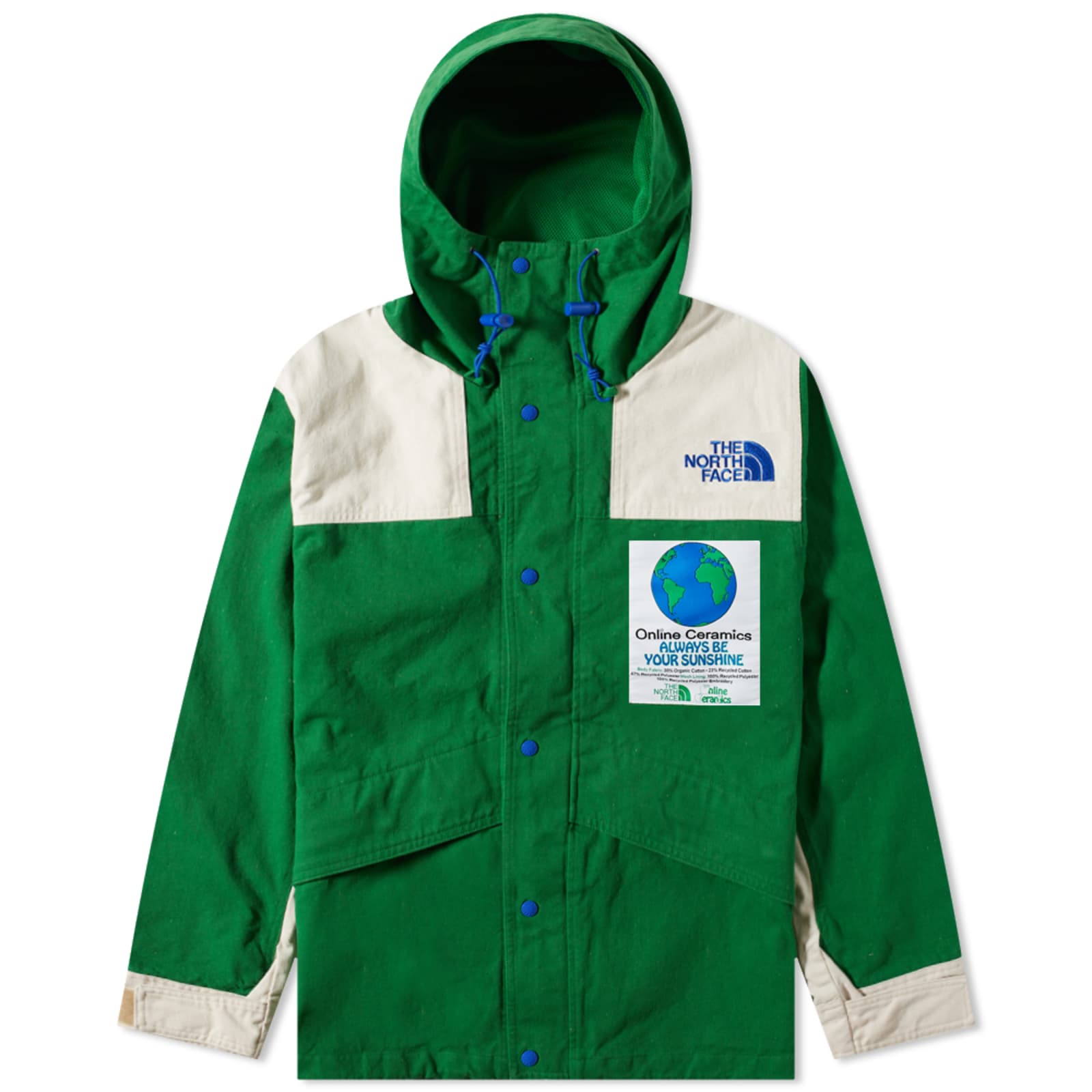 The North Face x Online Ceramics 86 Mountain Jacket Arden Green END.