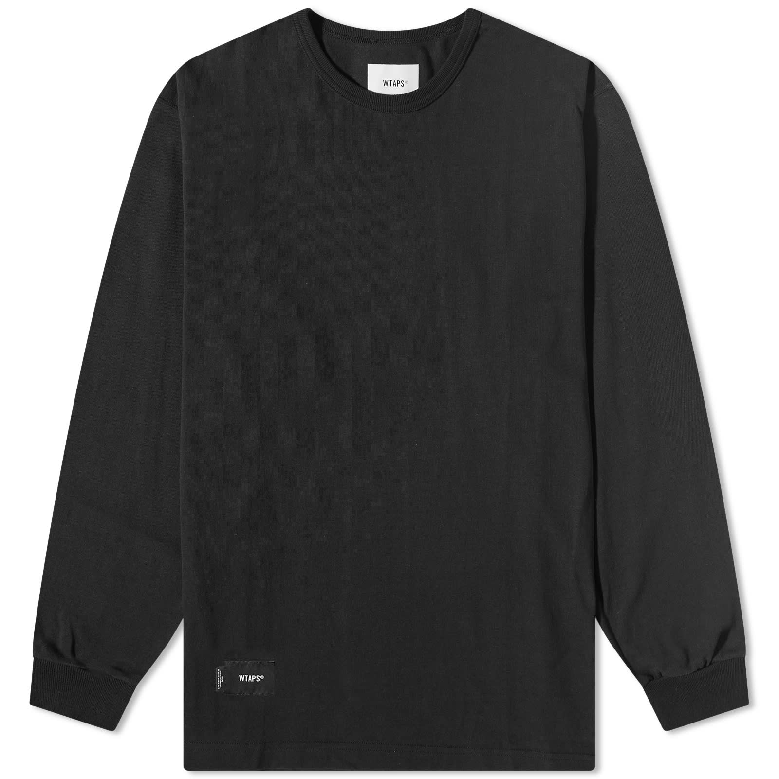 WTAPS Long Sleeve Ingredients TShirt Black END. (KR)