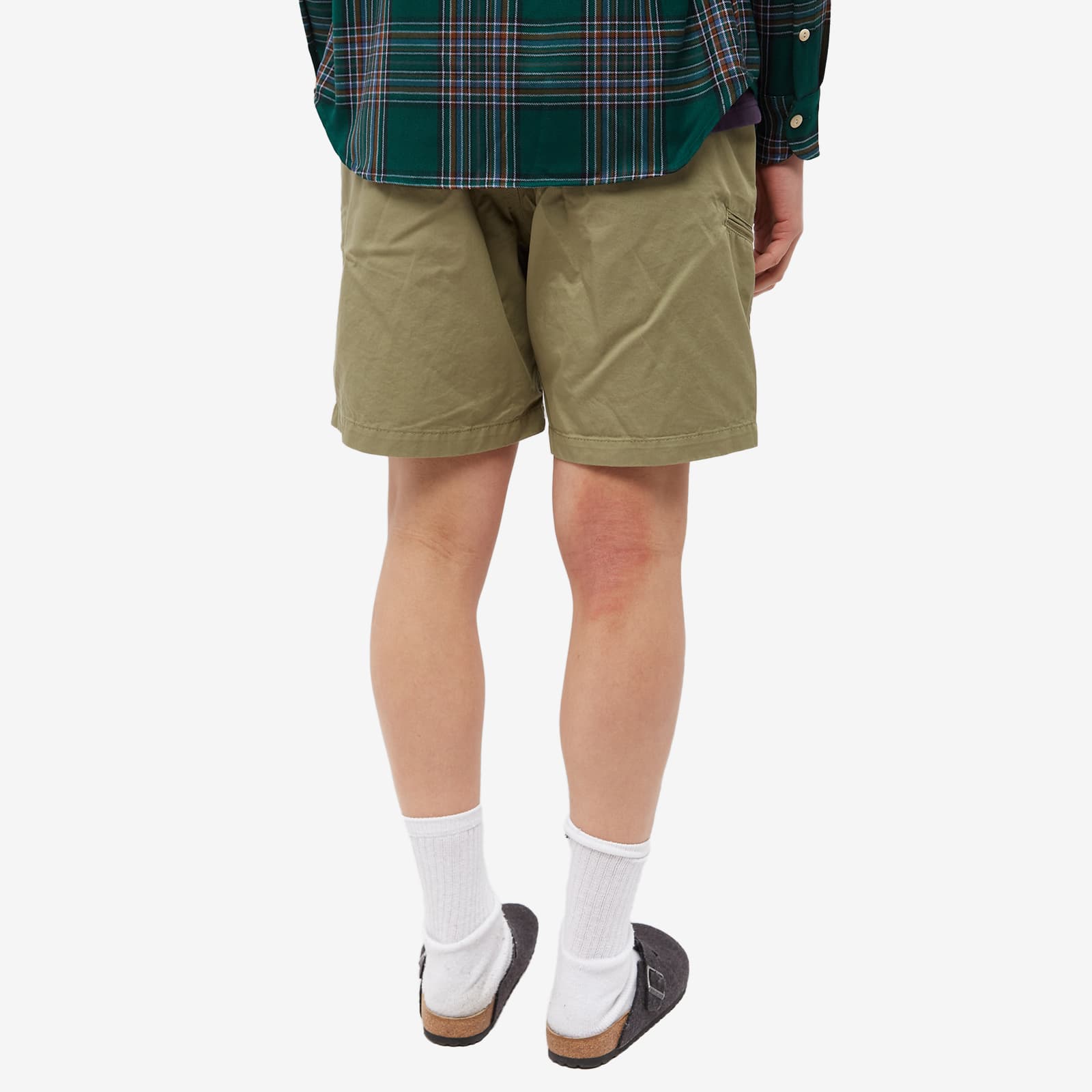 Pilgrim Surf + Supply Salathe Twill Climbing Shorts Sage END.