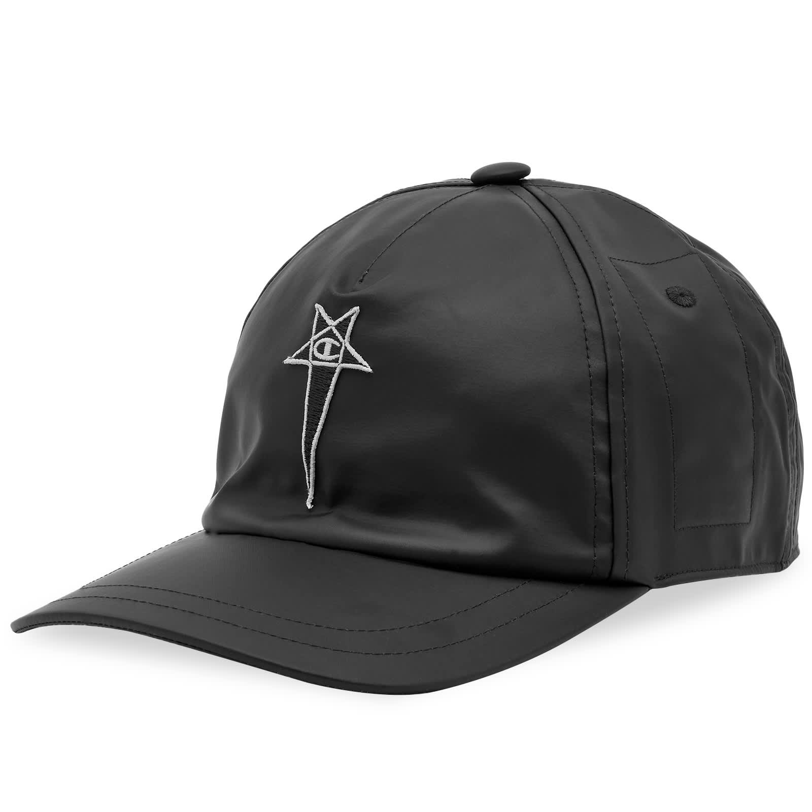 Rick Owens x Champion Baseball Cap - Black