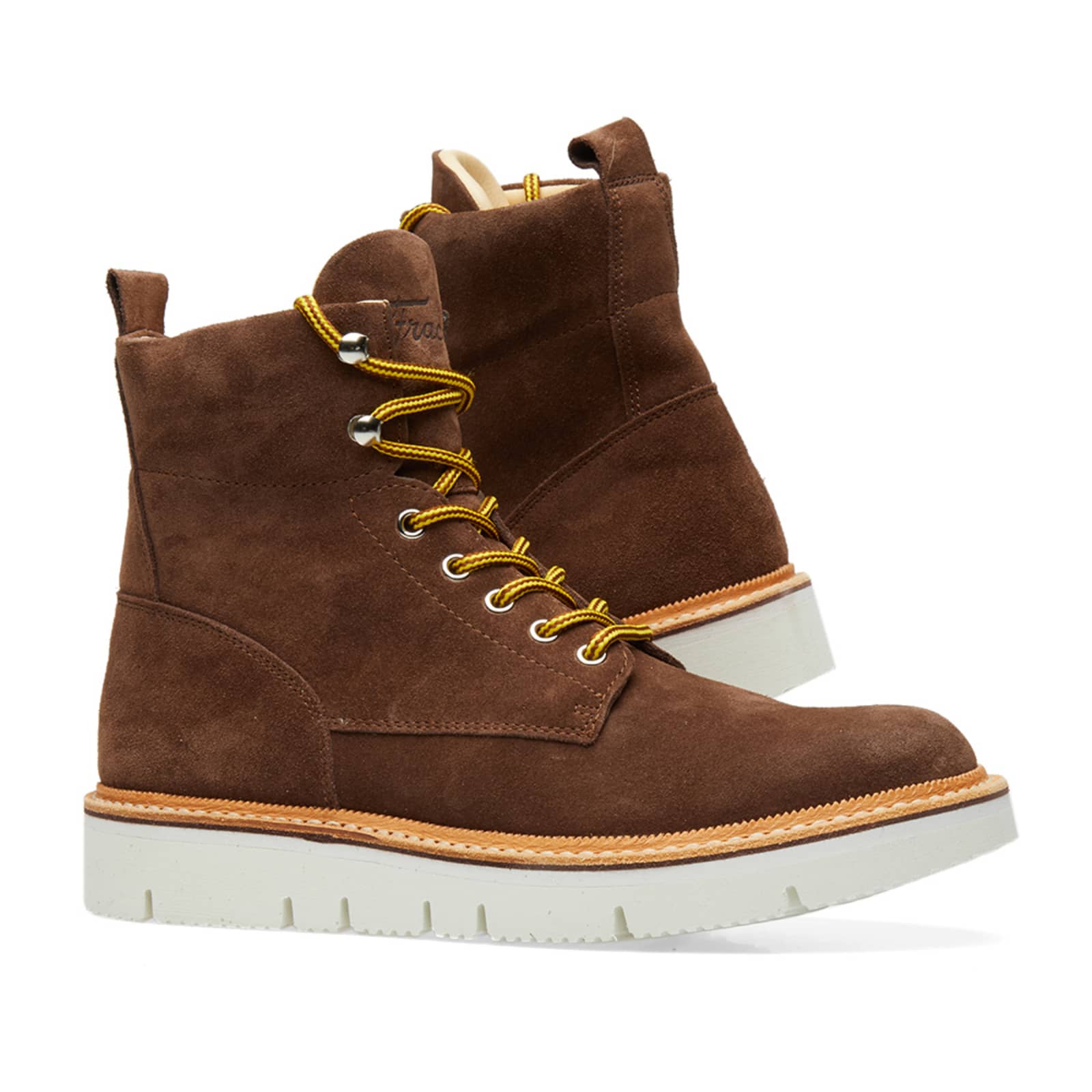 Fracap Z525 Explorer Zig-Zag Guardolo Boot - Brown Suede