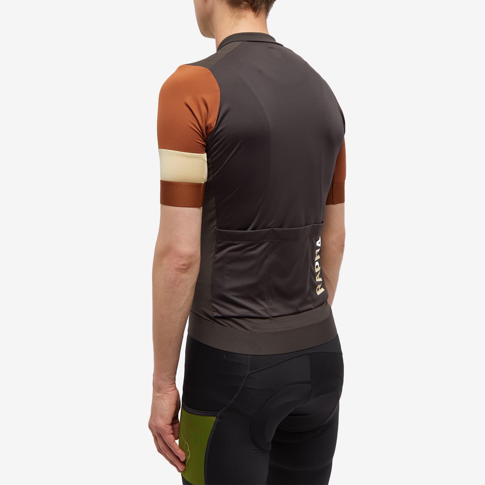 Rapha Pro Team Training Jersey Black & Rust Brown END. (US)
