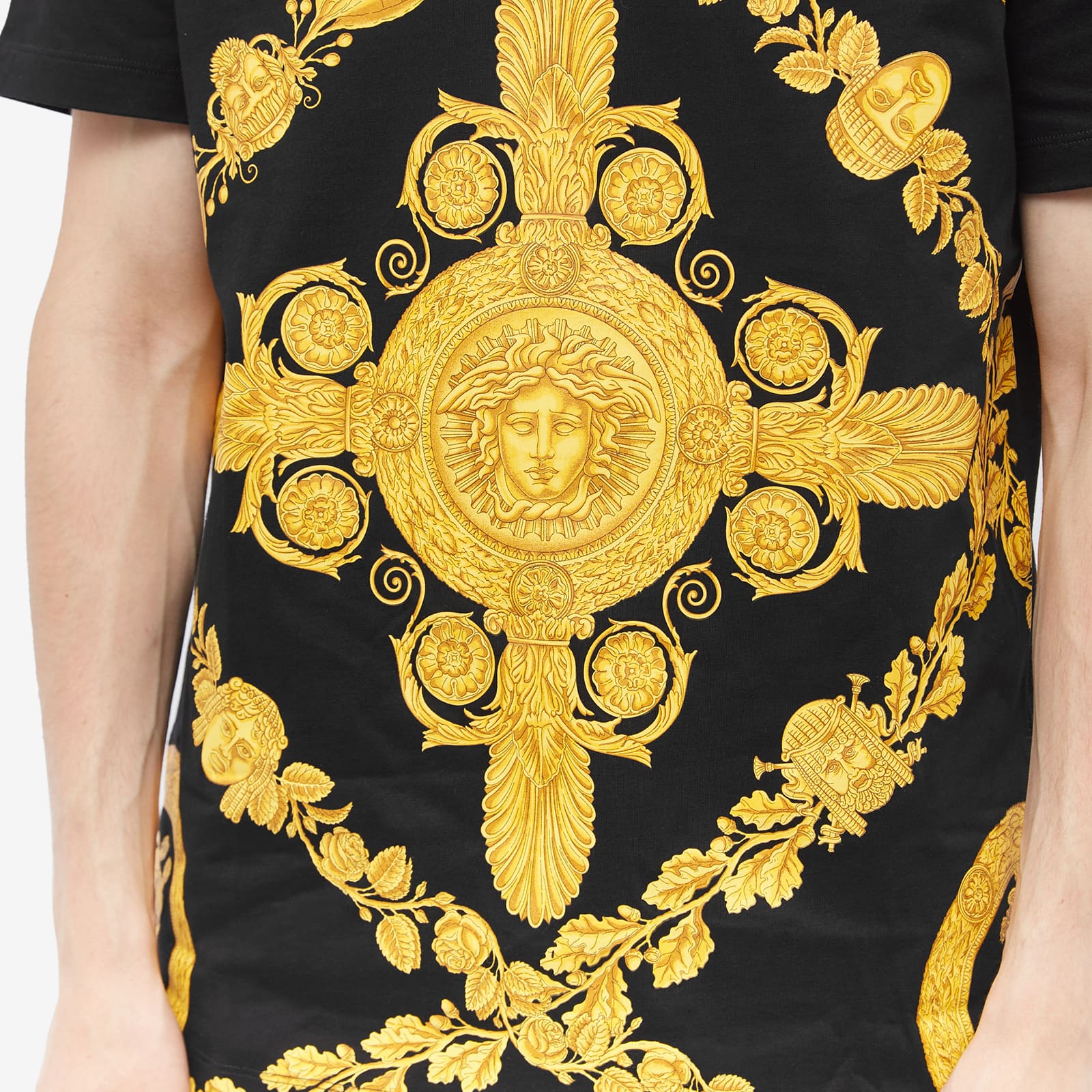 Versace All Over Baroque TShirt Black END. (AU)