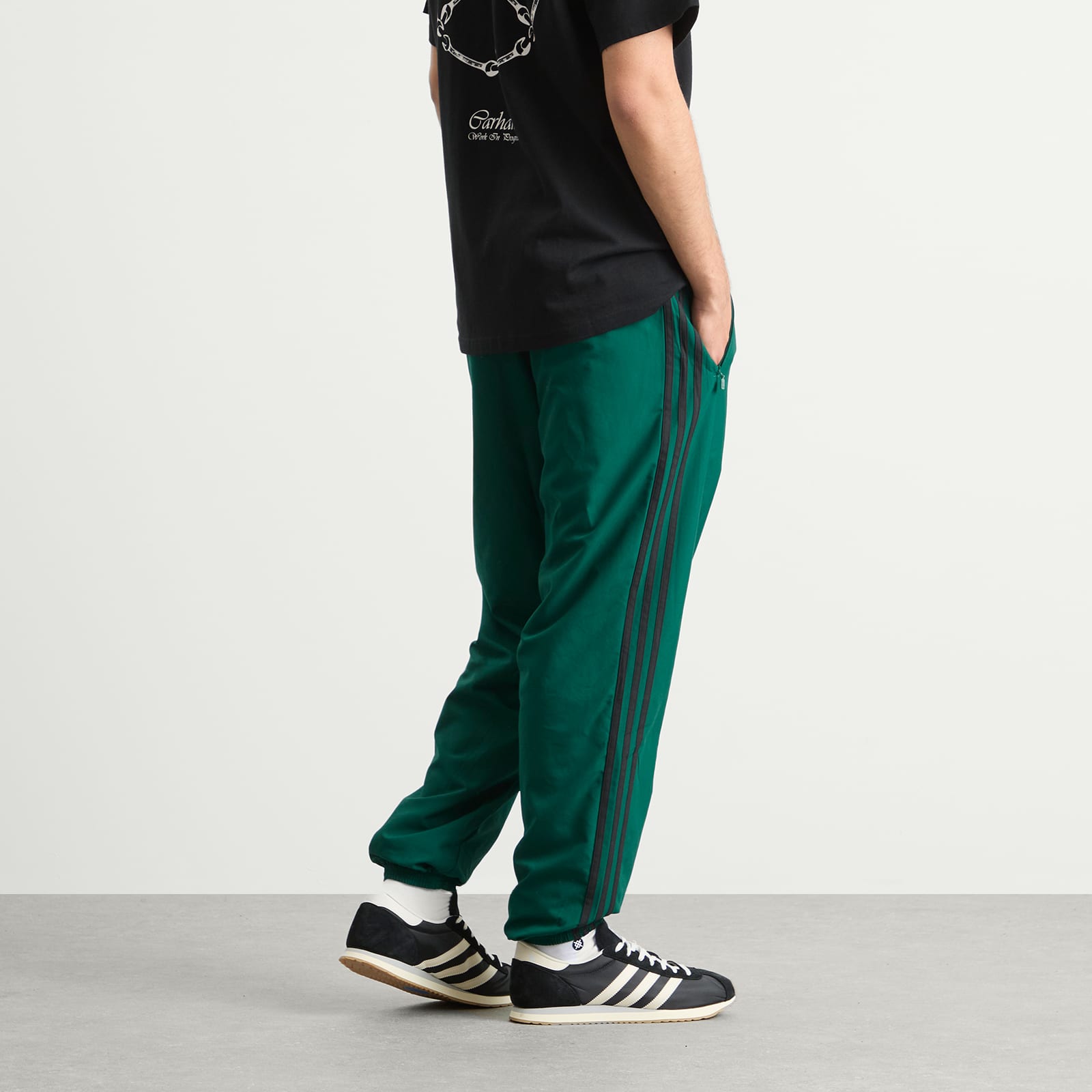 Adidas Brushed Woven Track Pant
