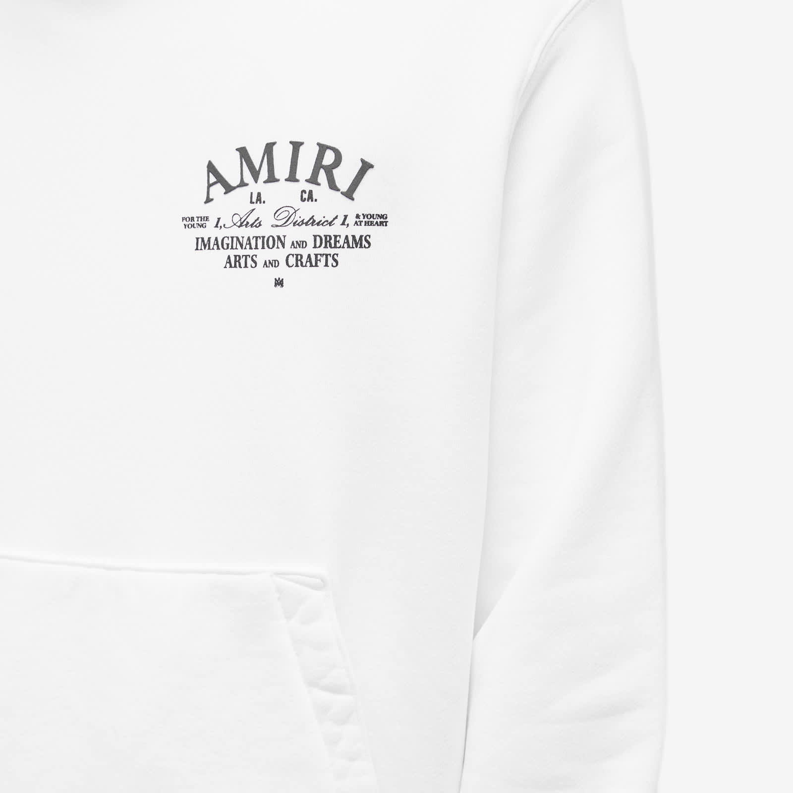 AMIRI Arts District Hoodie White | END. (RU)