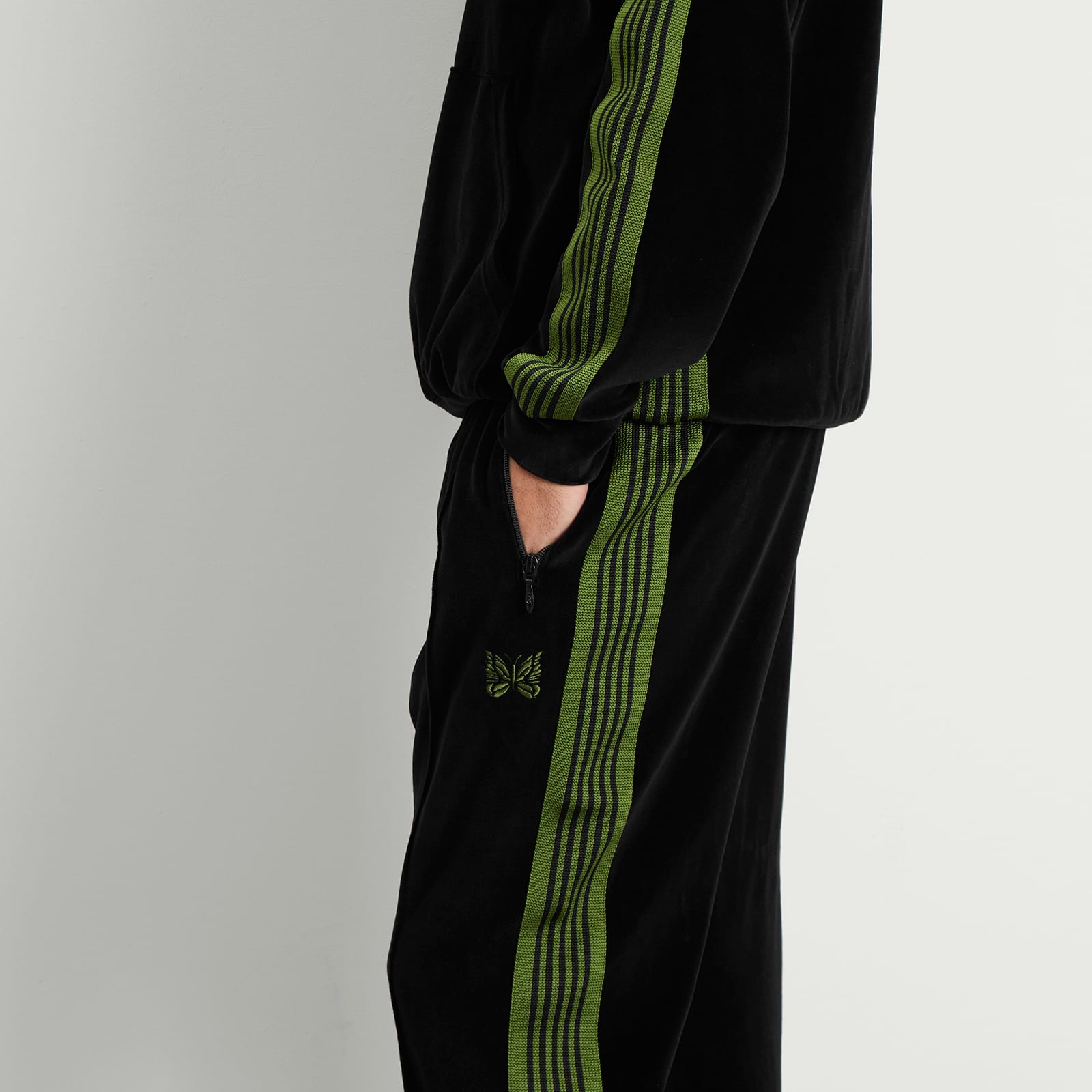 Needles Velour Narrow Track Pants