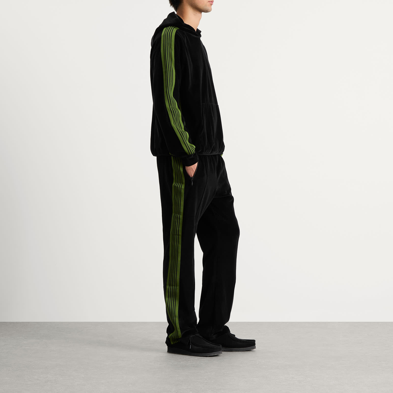 Needles Velour Narrow Track Pants