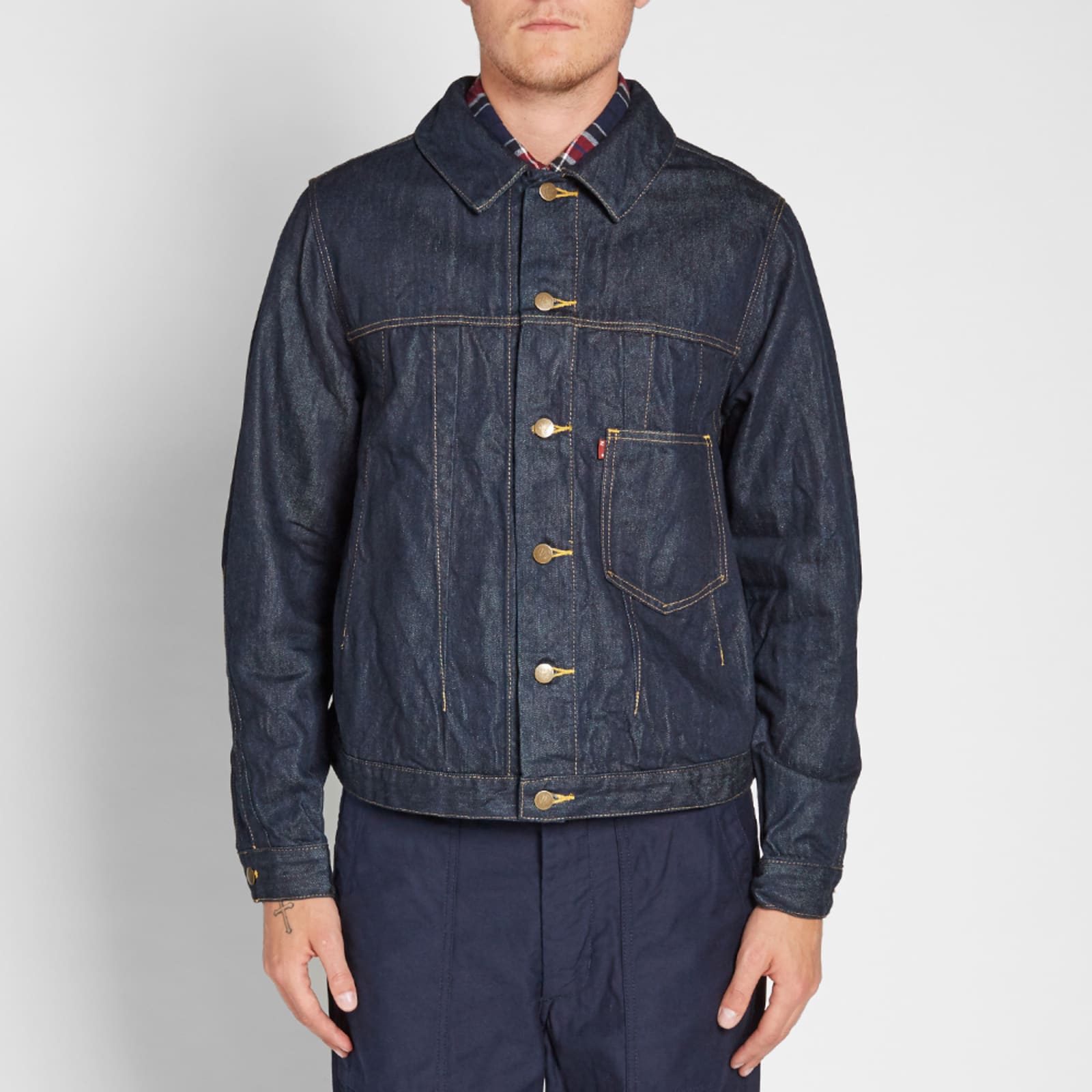 Needles Darts Jean Jacket Indigo END.