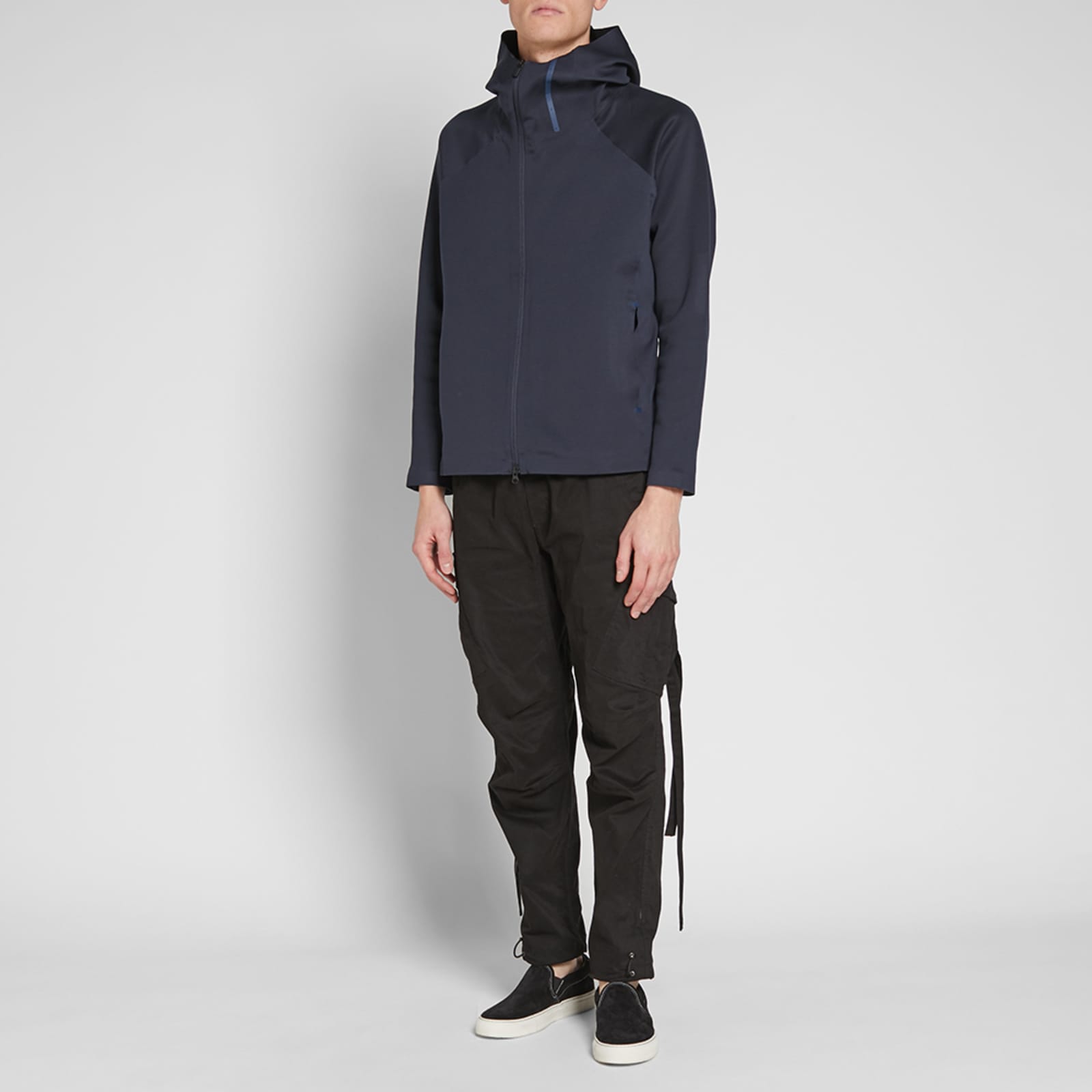 Descente Allterrain Primeflex Stretch Hoody Graphite & Navy END.
