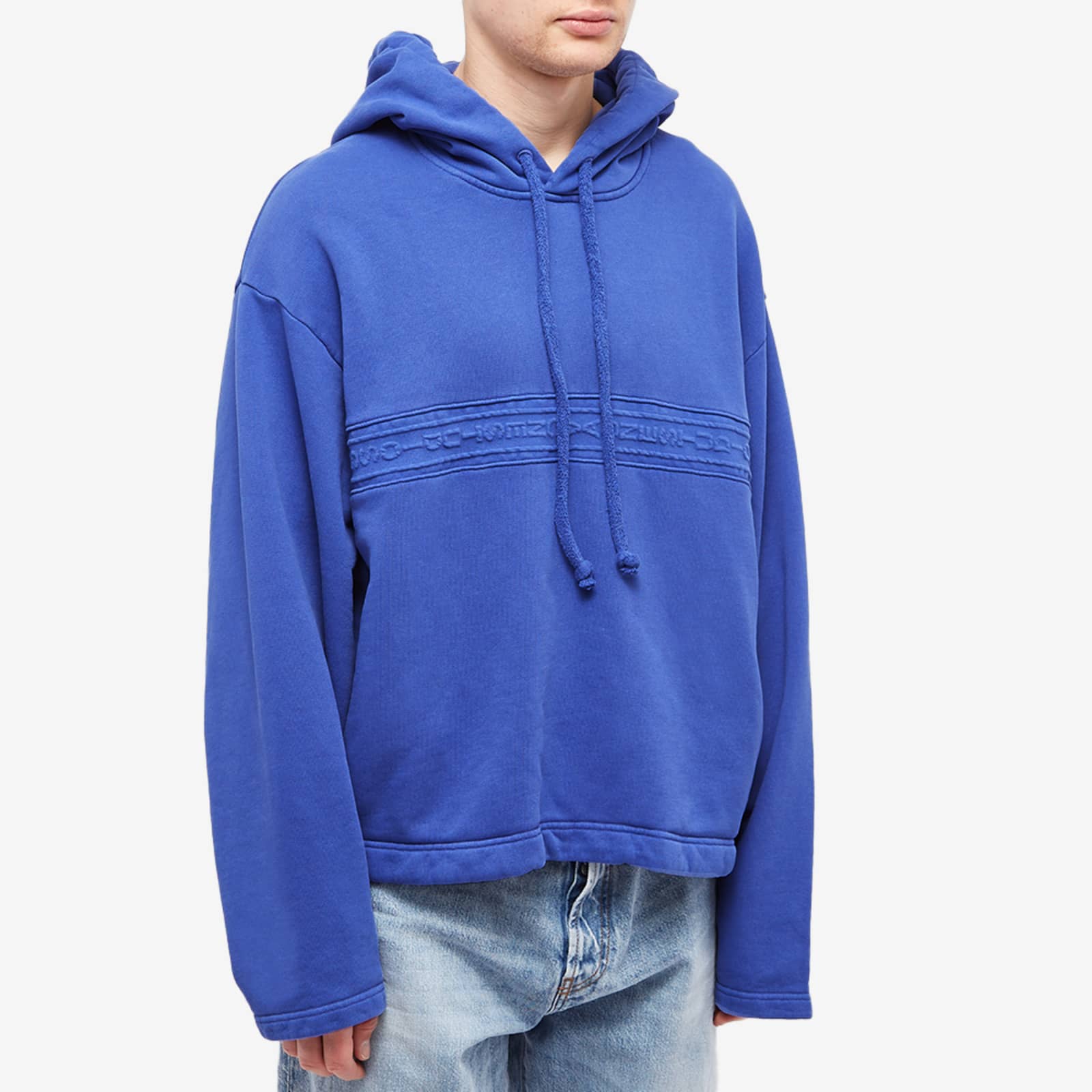 Acne studios blue hoodie Clearance
