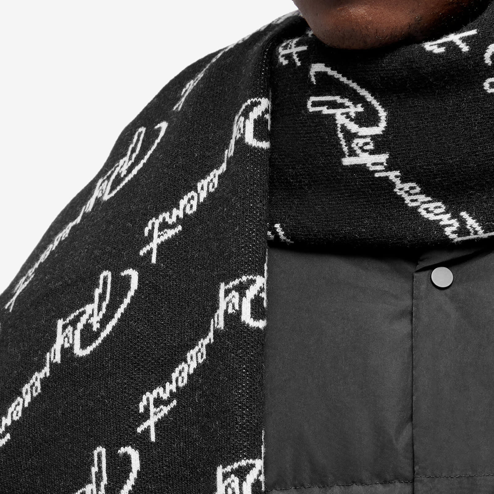 Represent Represent Jaquard Scarf Black END.