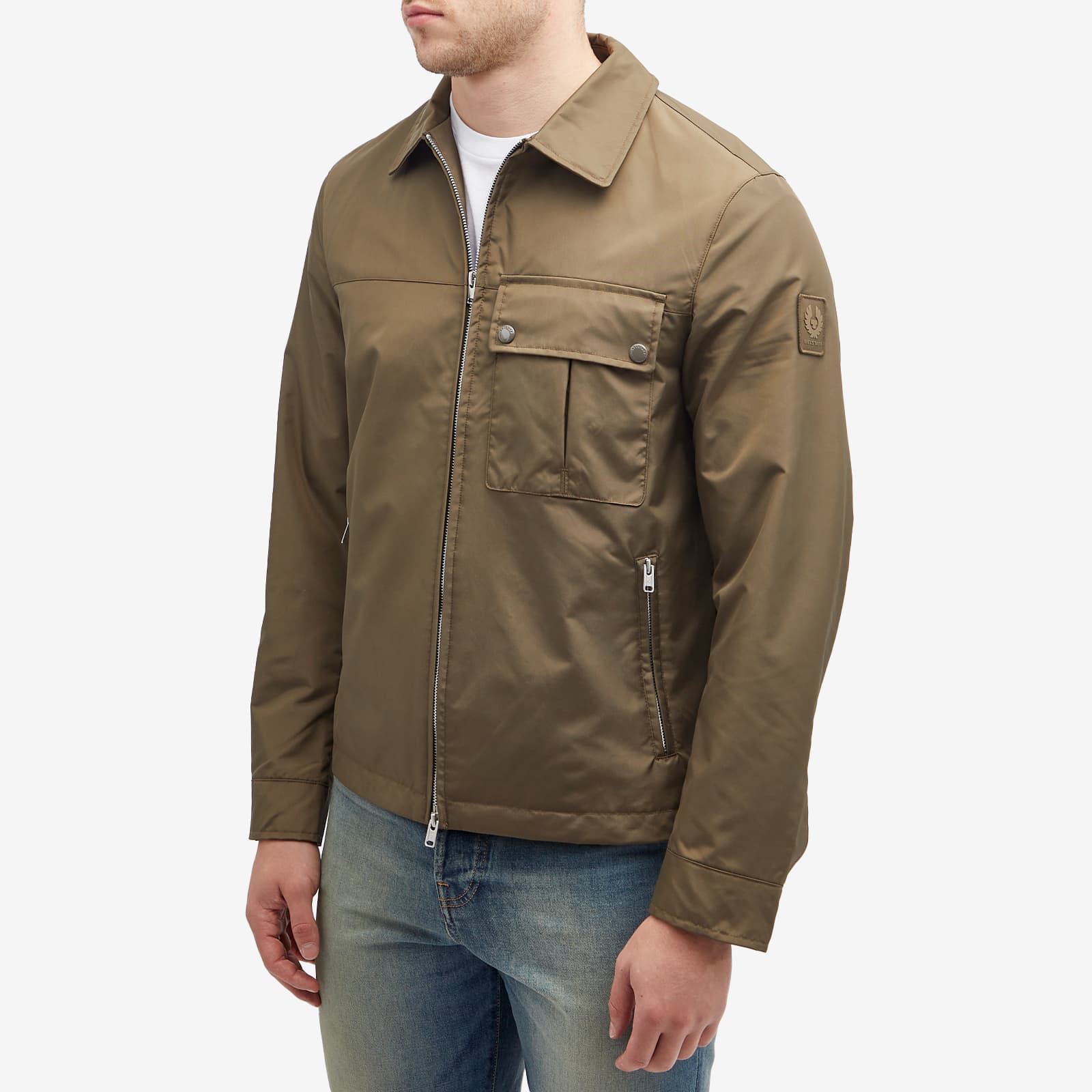 Belstaff Drill Overshirt - Brown