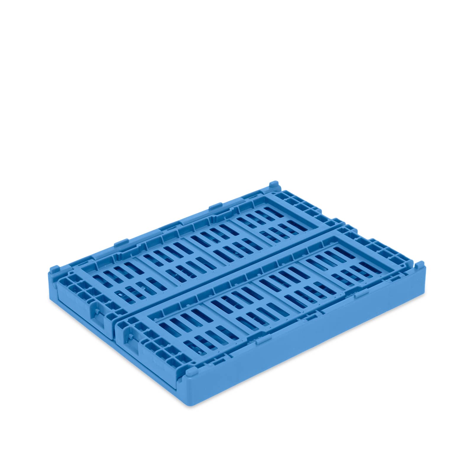 HAY Mini Recycled Colour Crate Set of 2 Electric Blue END. (US)