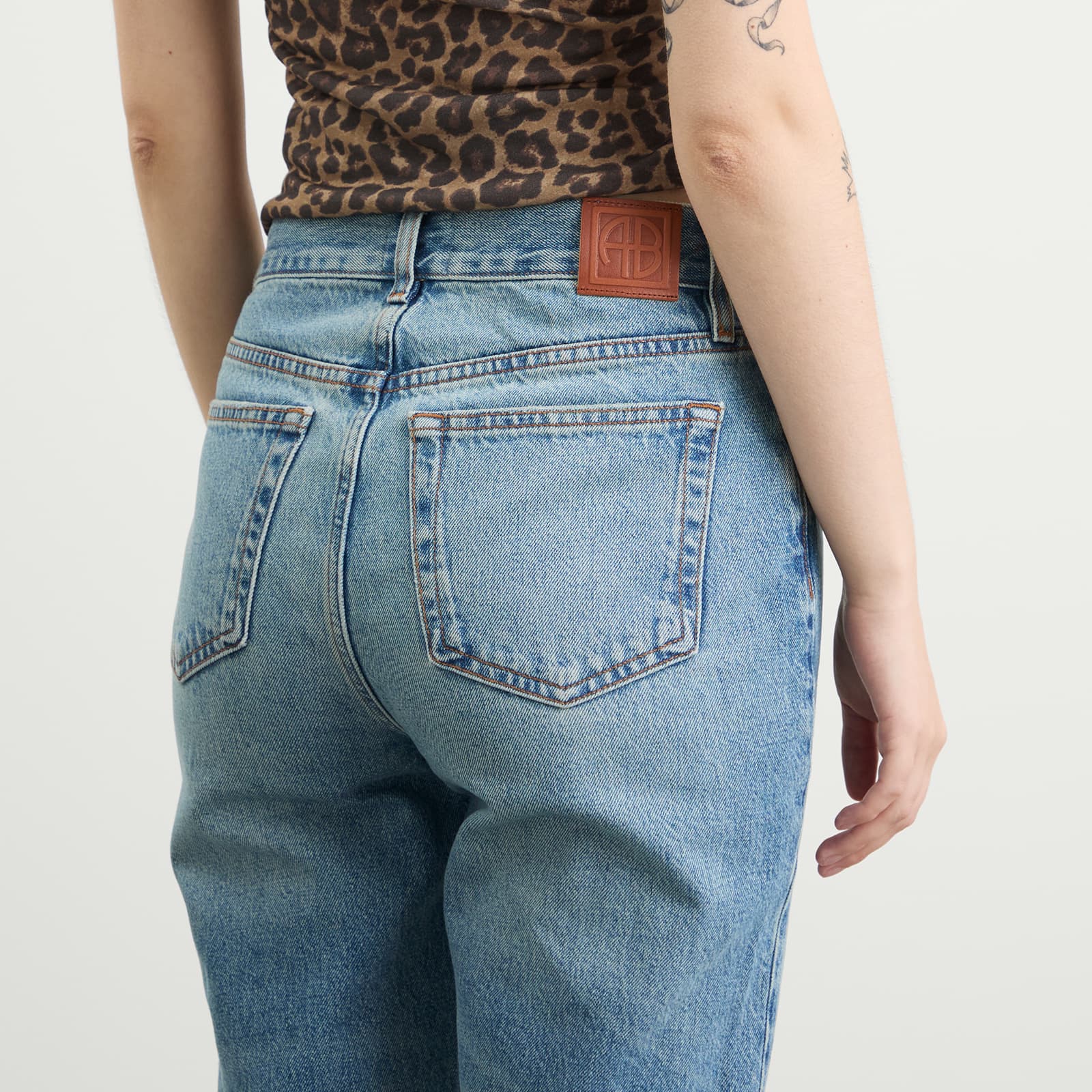 Anine Bing Bruno Destructed Jeans