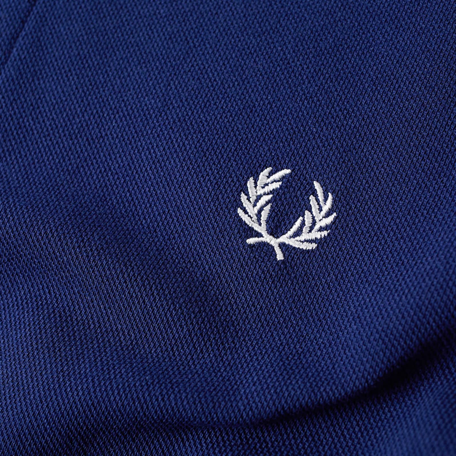 Fred Perry Tramline Tipped Polo - French Navy