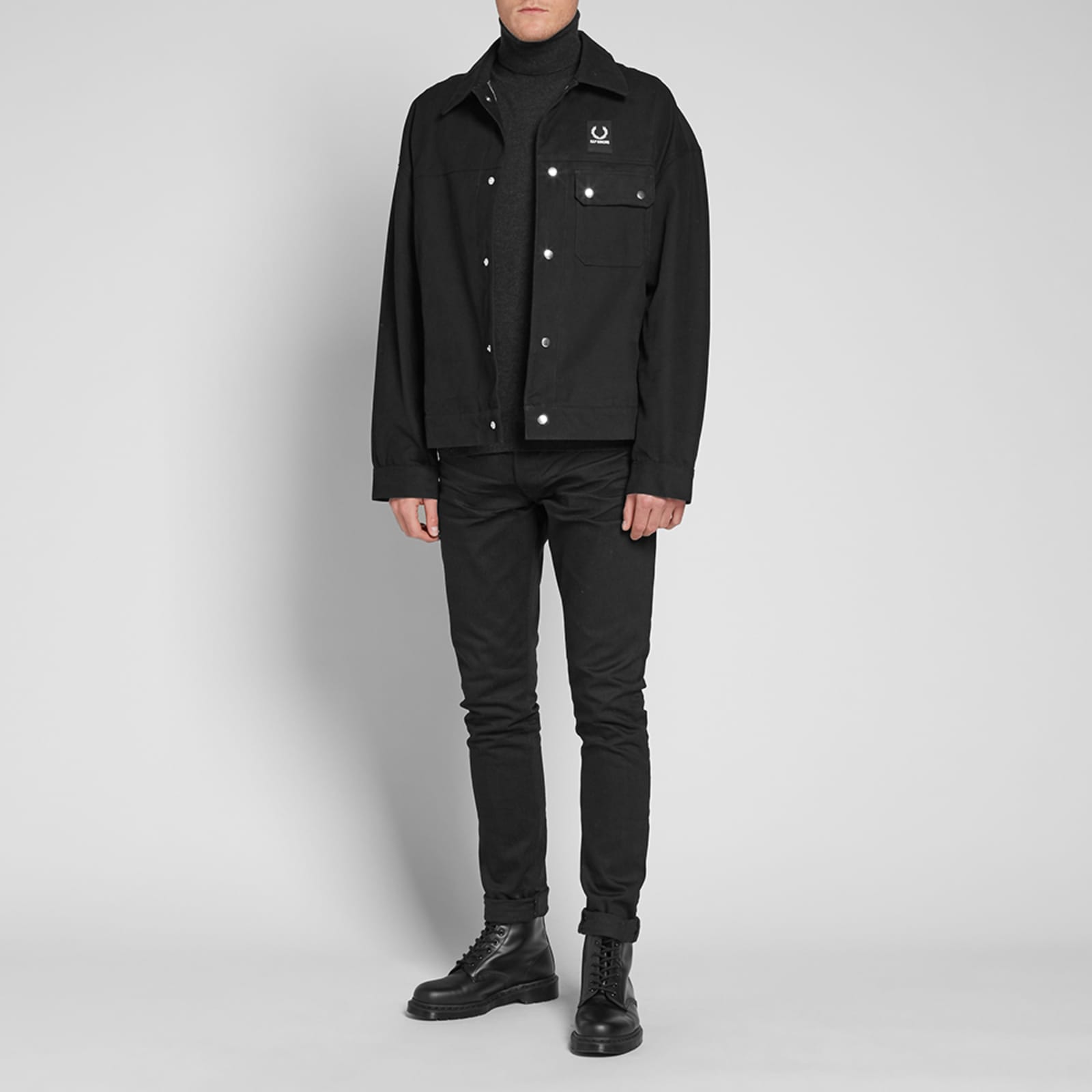 Fred perry raf simons oversized jacket clearance