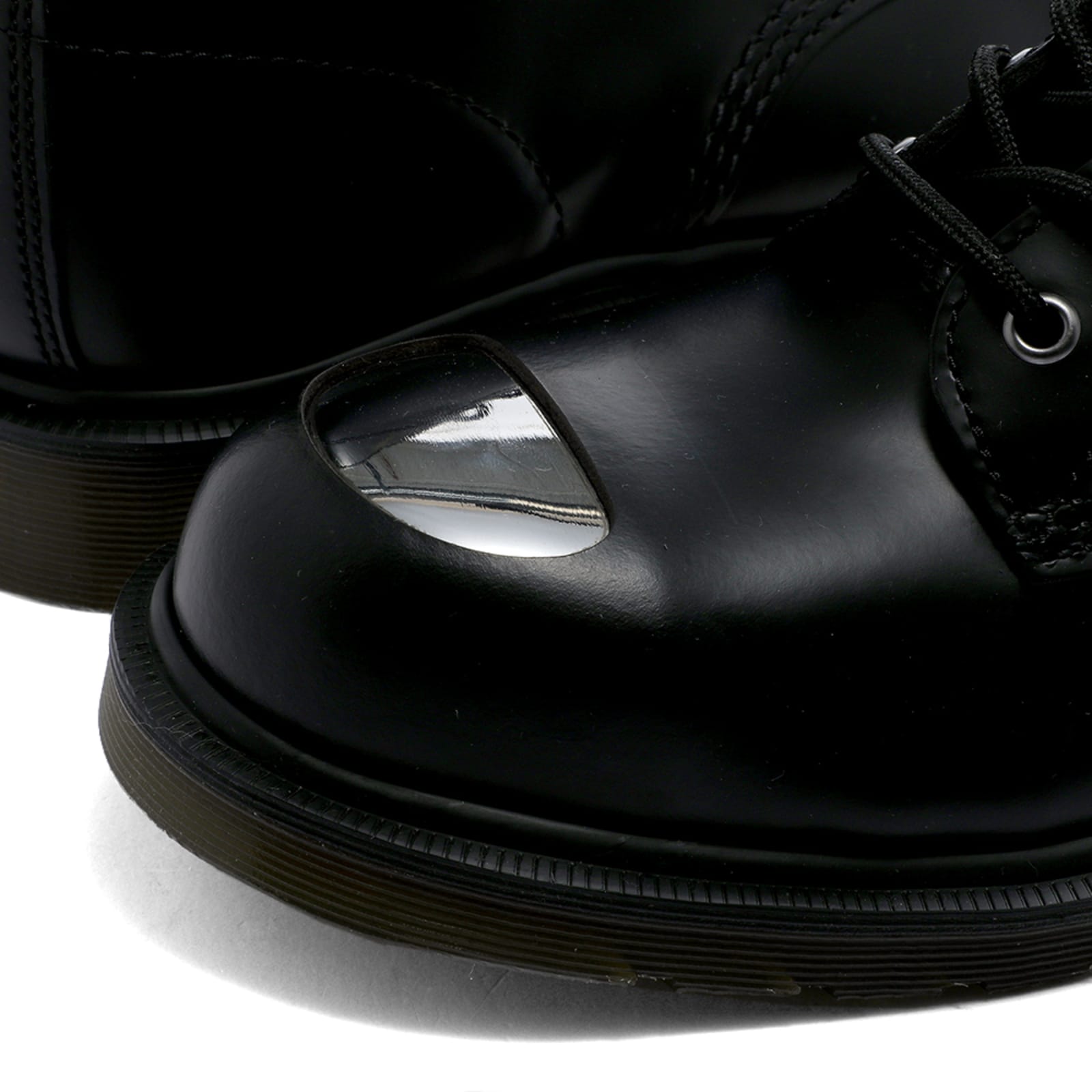 Dr. Martens 101 Exposed Steel Toe Boot Black Smooth END. (BE)