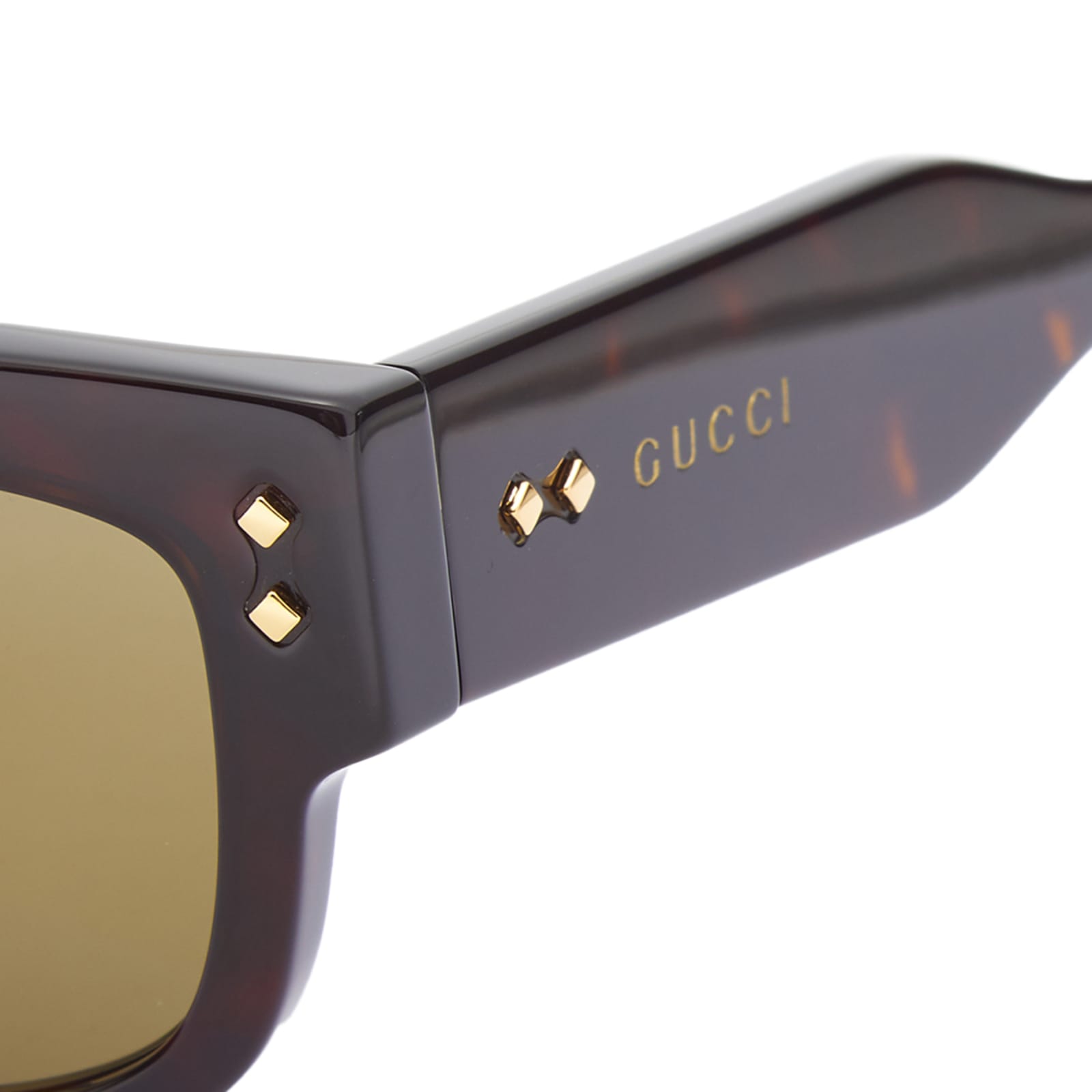 Gucci Eyewear GG1218S Sunglasses - Havana & Green