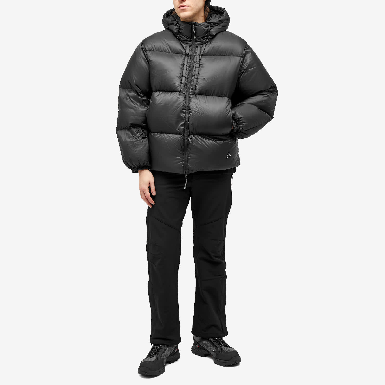 ROA Heavy Down Jacket Black END.