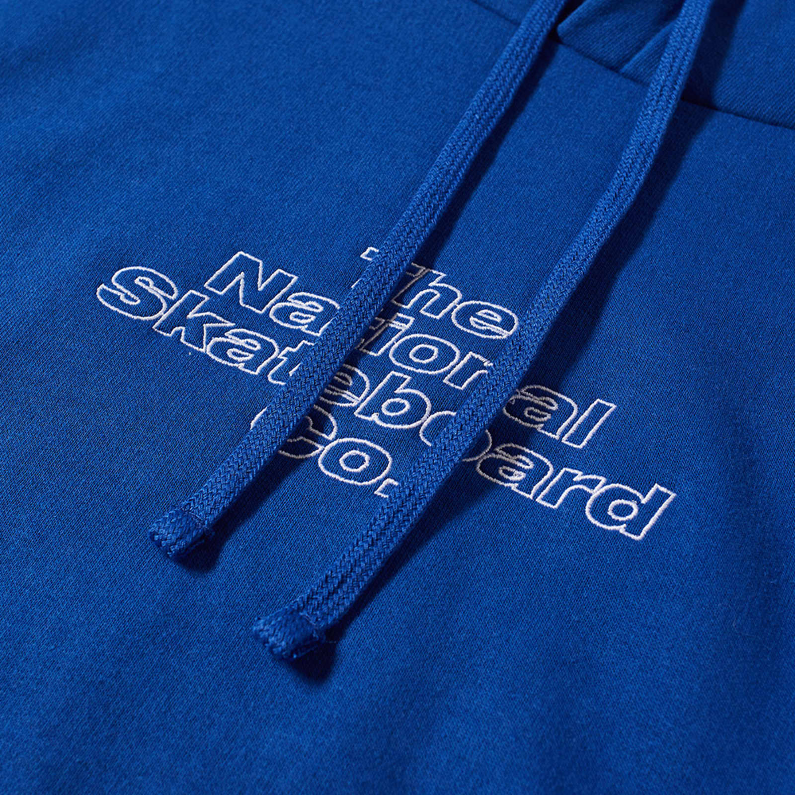 The National Skateboard Co. Embroidered Hoodie Blue END. (US)