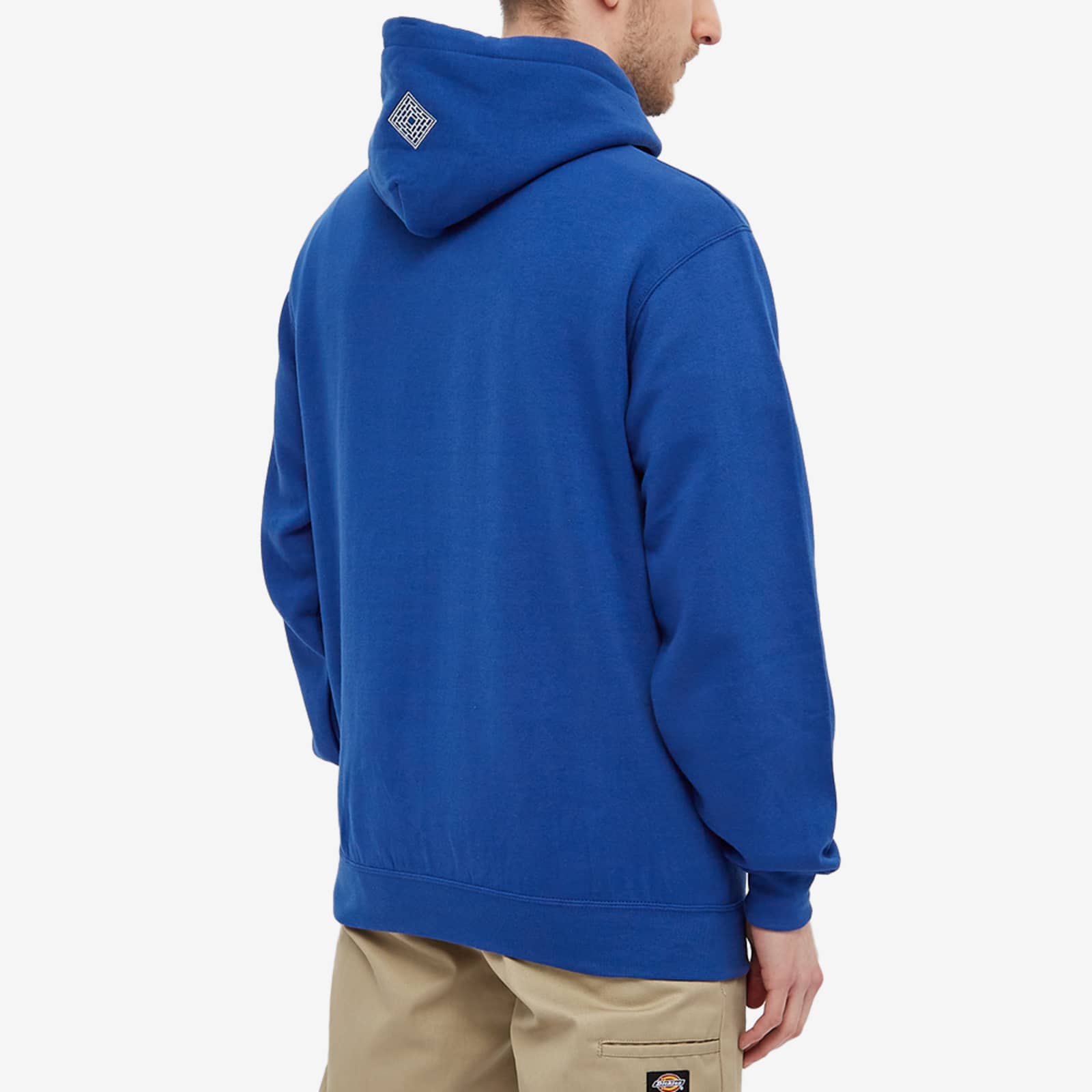 The National Skateboard Co. Embroidered Hoodie Blue END.