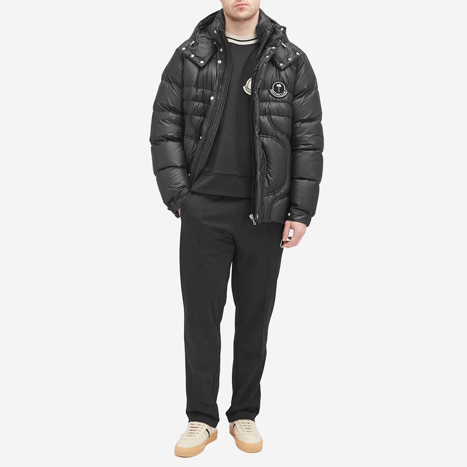 Moncler Genius x Palm Angels Cherit Jacket - Black