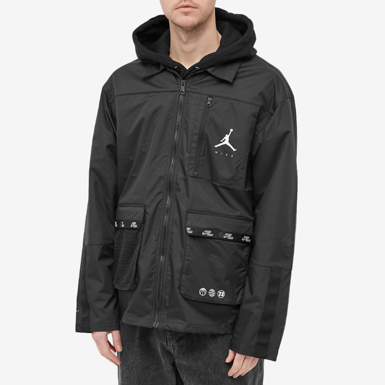 Air Jordan Jumpman Statement Zip Jacket Black END.