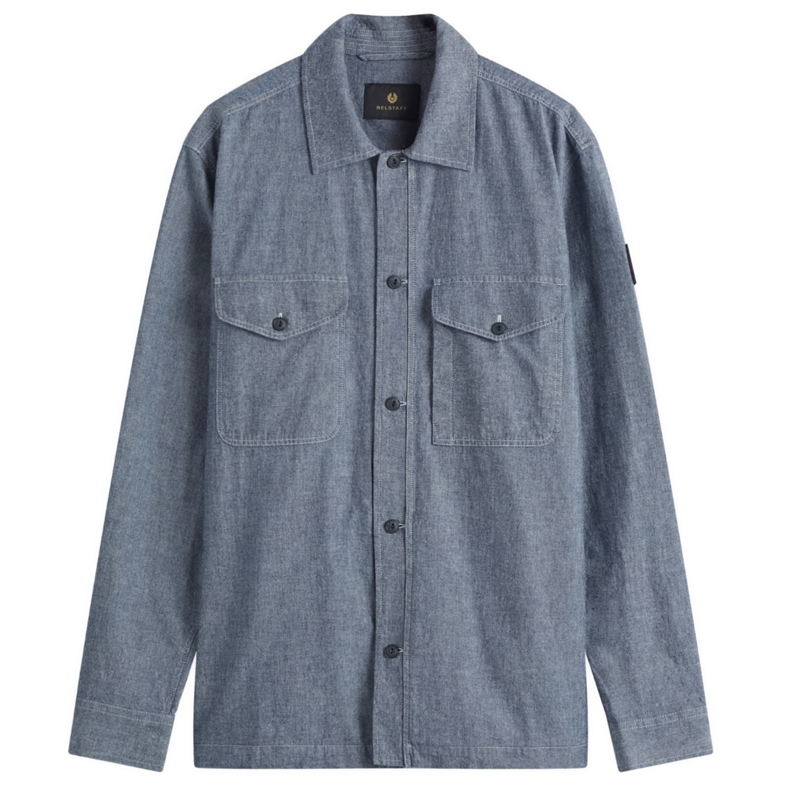 Belstaff Chambray Overshirt - Chambray